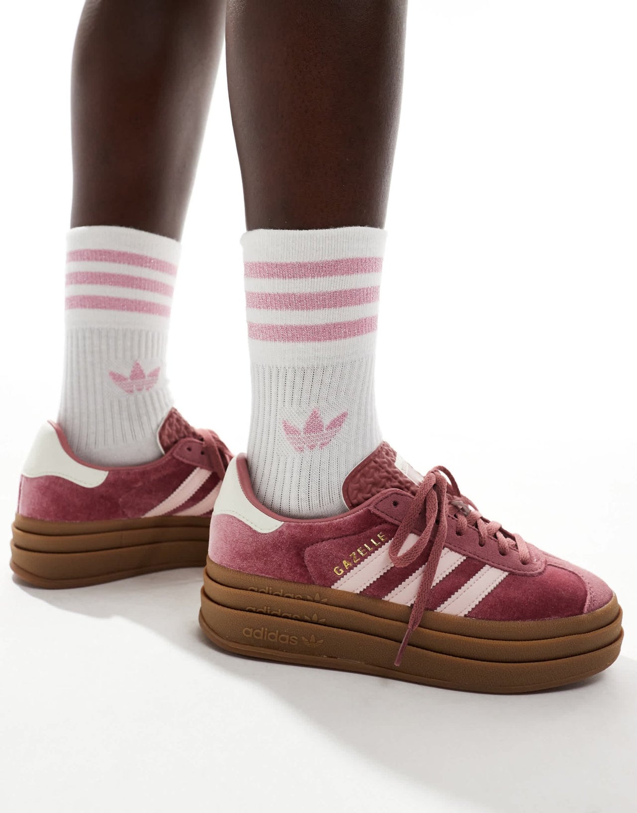 adidas Originals Gazelle Bold trainers in pink - ASOS Sample Sale EU Store