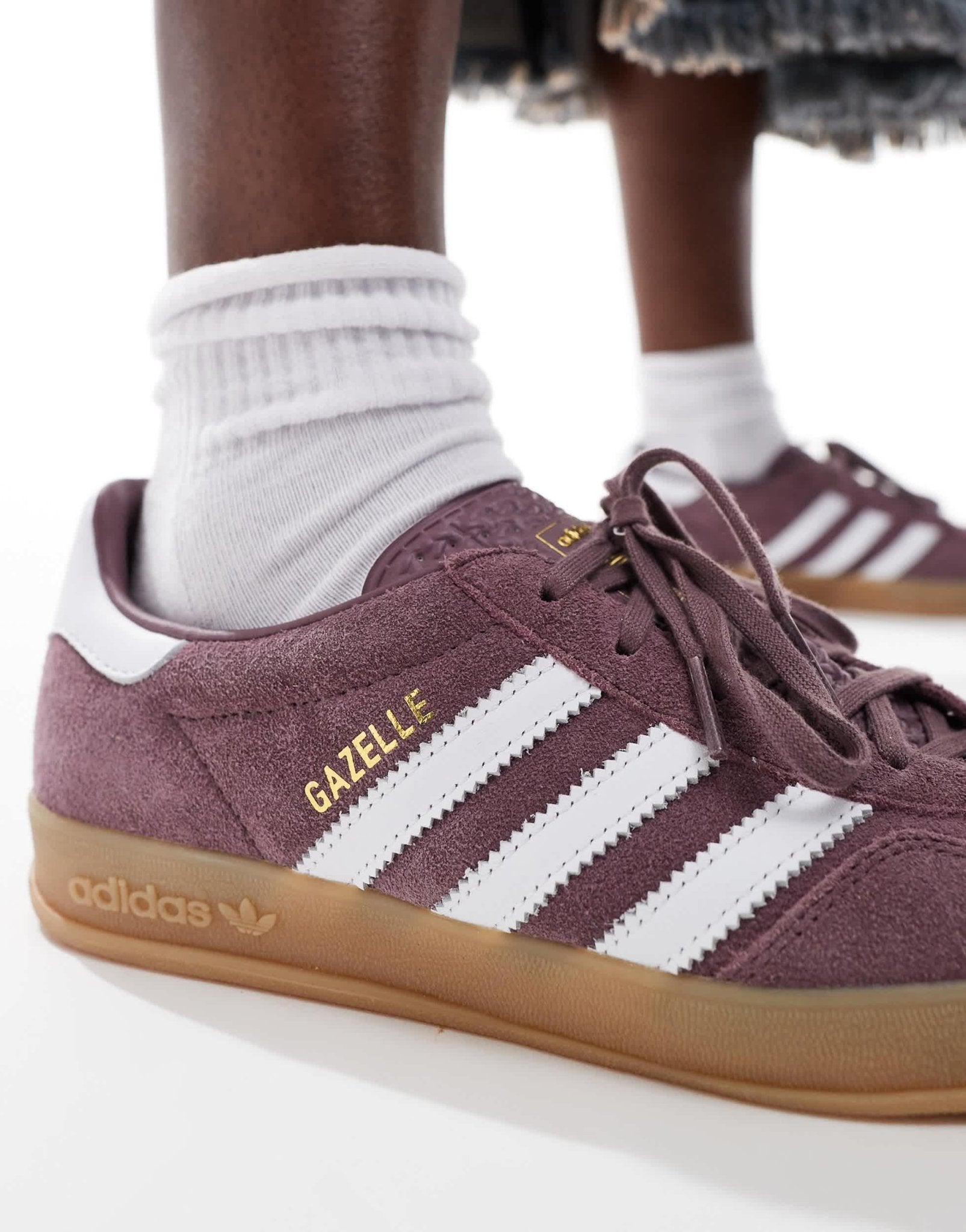 adidas Originals Gazelle Indoor in purple - ASOS Sample Sale EU Store
