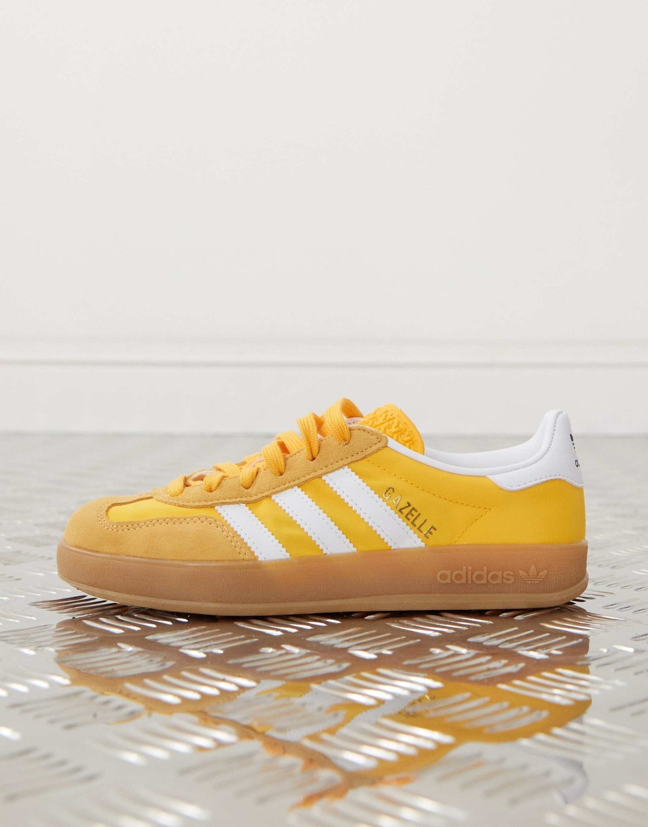 adidas Originals Gazelle Indoor in yellow and white - ASOS Sample Sale EU Store