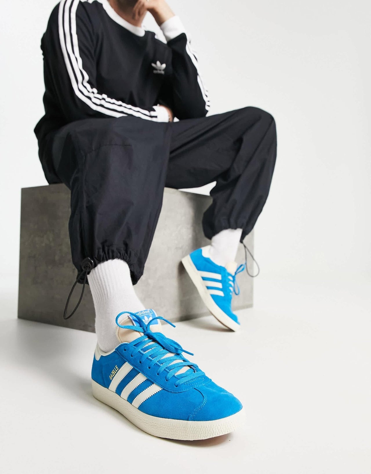 adidas Originals Gazelle trainers in blue - ASOS Sample Sale EU Store
