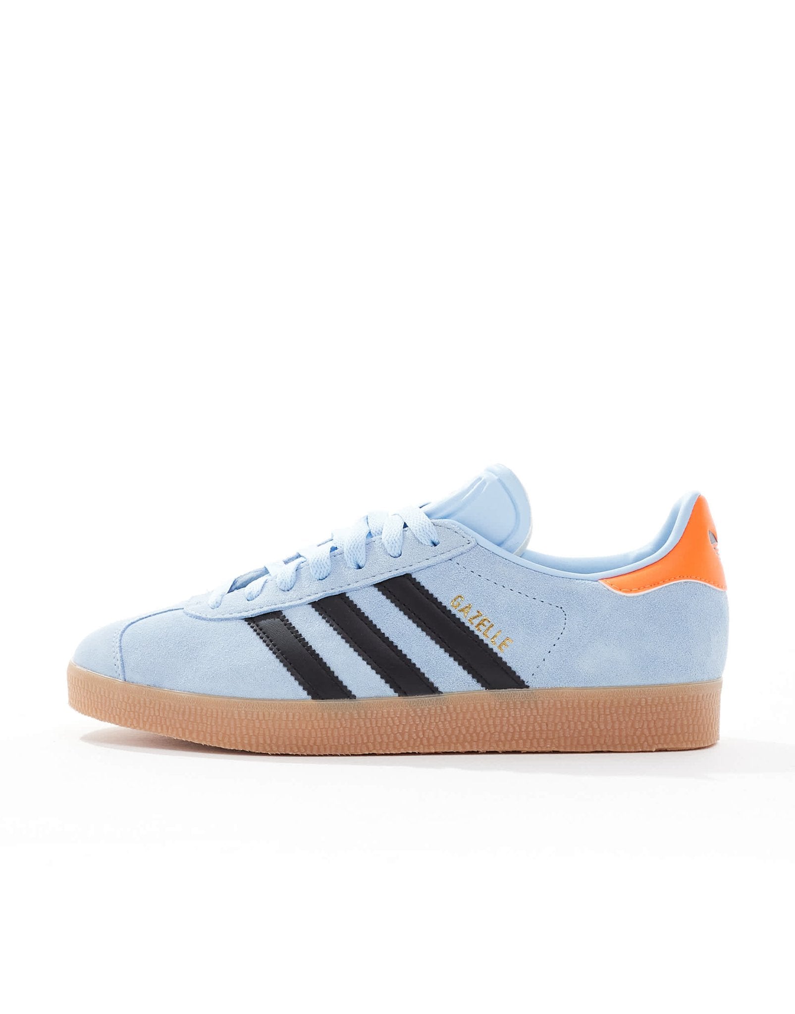 adidas Originals Gazelle trainers in blue and indigo with gum sole - ASOS Sample Sale EU Store