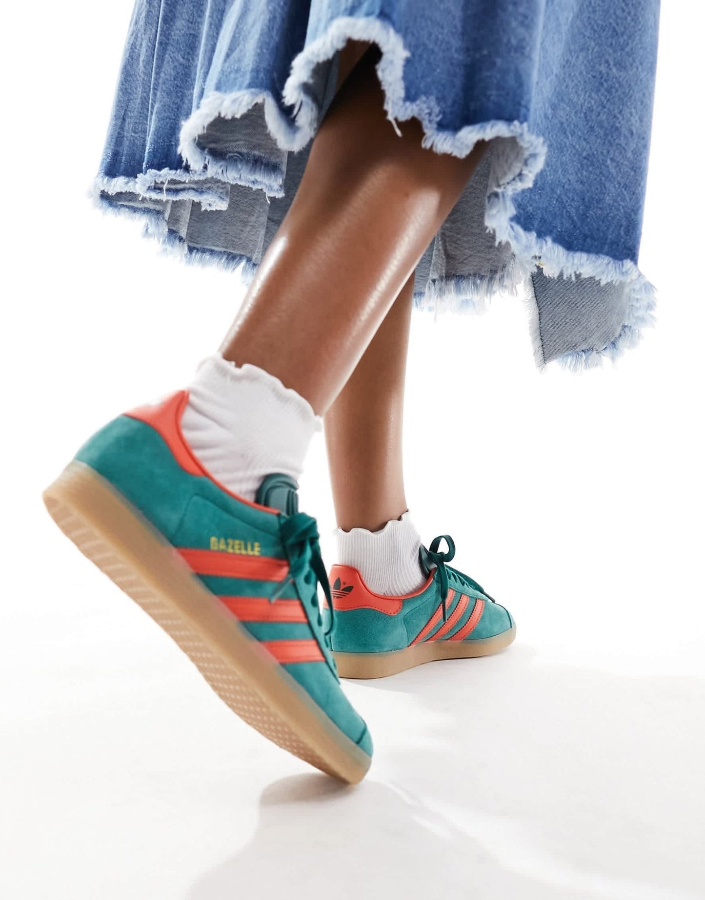 adidas Originals Gazelle trainers in green and red - ASOS Sample Sale EU Store