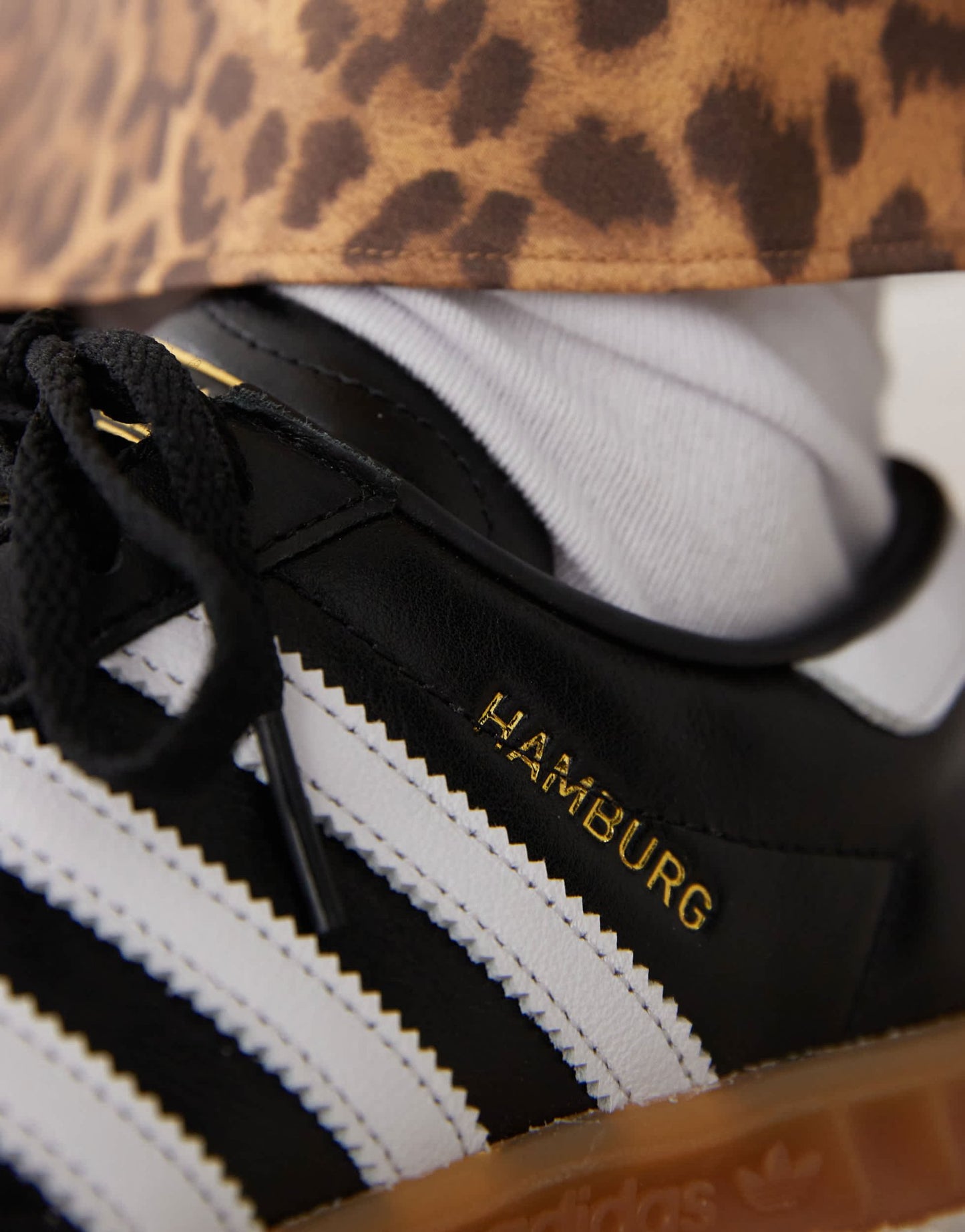 adidas Originals Hamburg trainers in black and white - ASOS Sample Sale EU Store