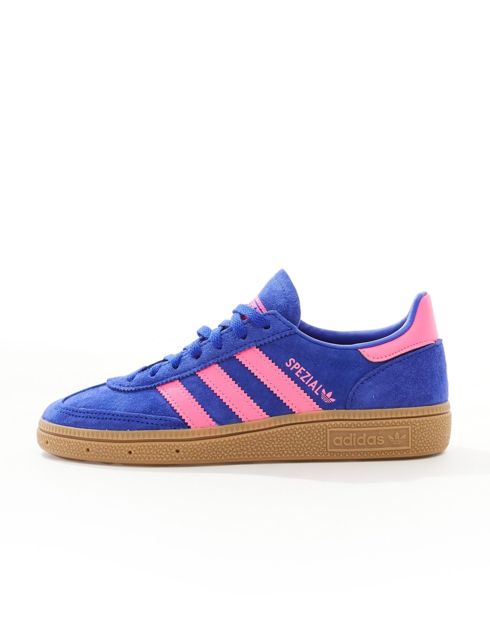 adidas Originals Handball Spezial trainers in blue and pink with gum sole - ASOS Sample Sale EU Store