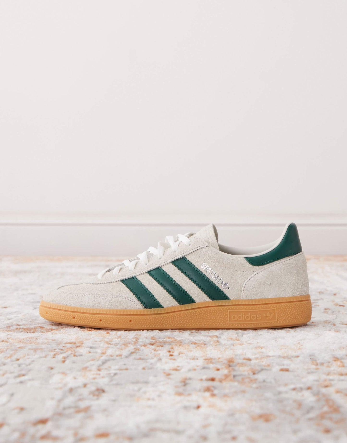 adidas Originals Handball Spezial trainers in cream and green - ASOS Sample Sale EU Store