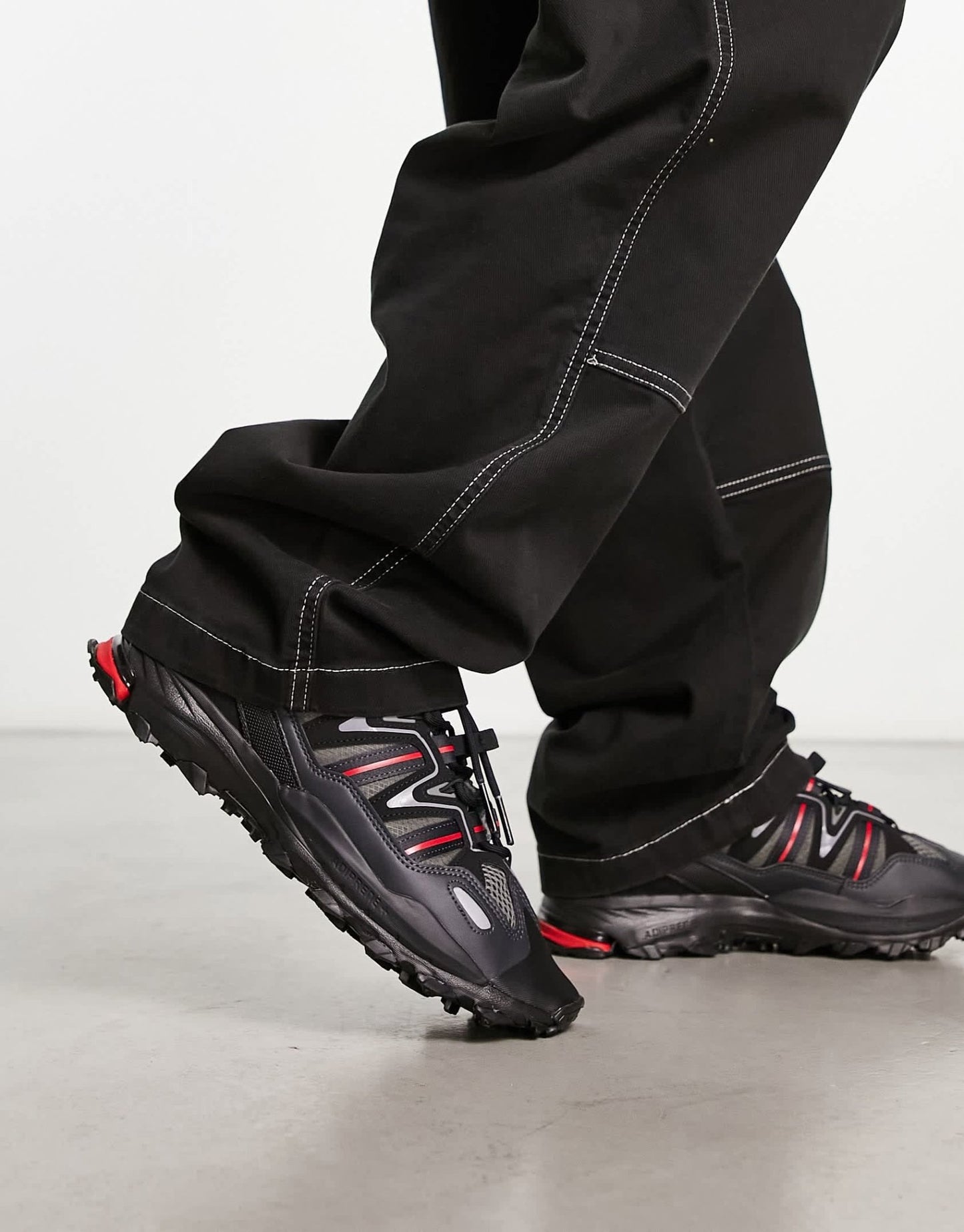 adidas Originals Hyperturf trainers in black and red - ASOS Sample Sale EU Store