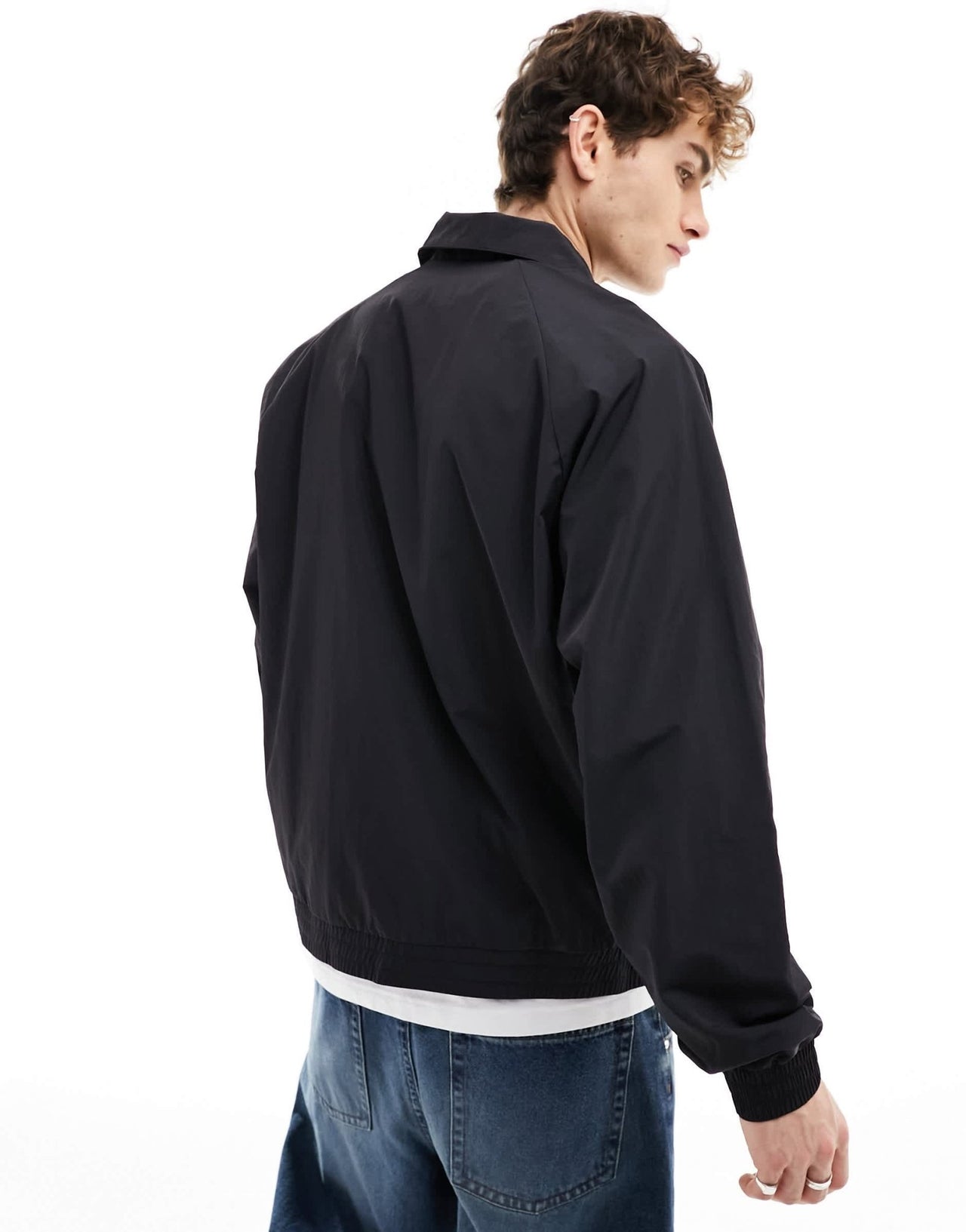 adidas Originals linear logo half zip sweatshirt in black, white and red - ASOS Sample Sale EU Store