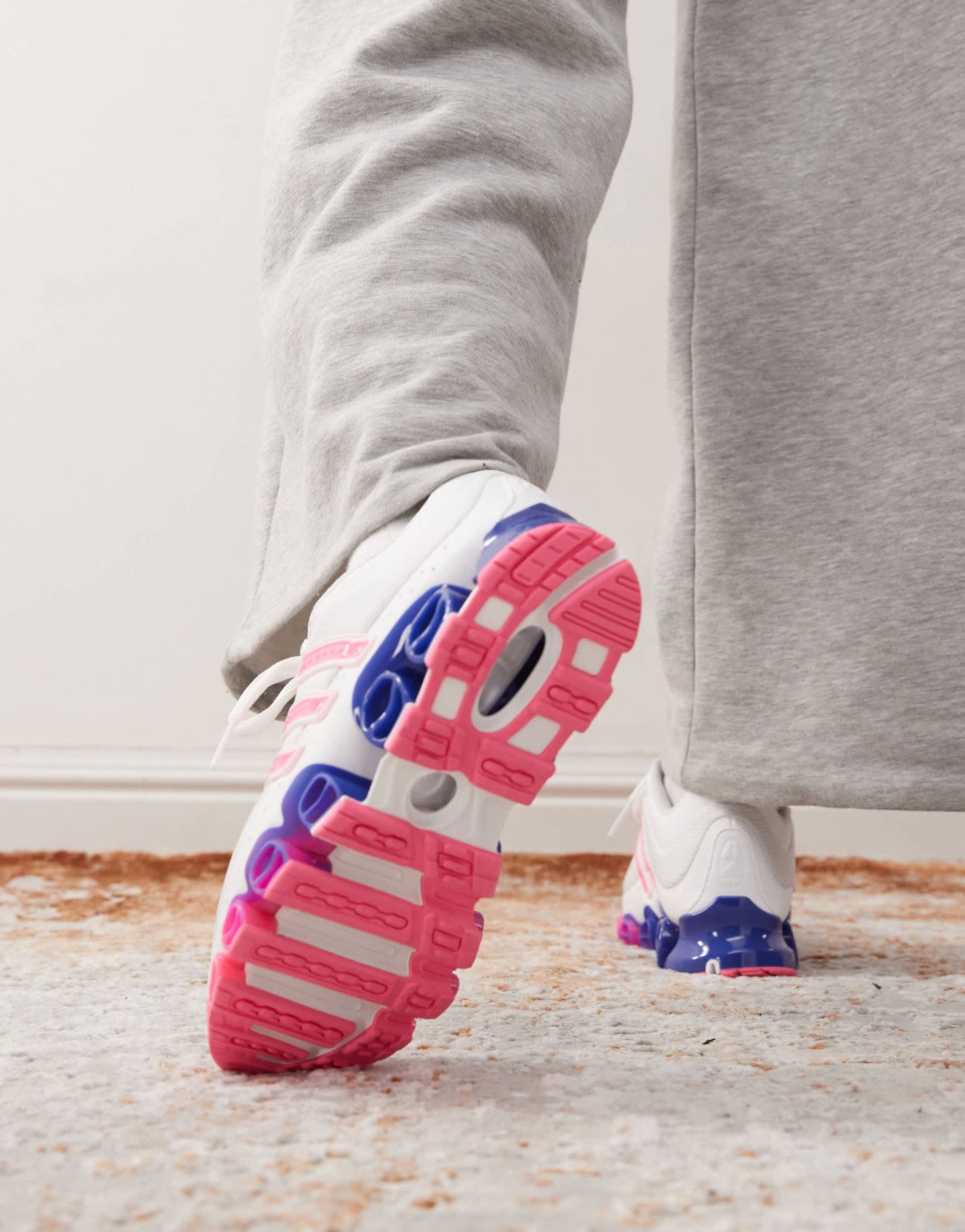 adidas Originals Megaride trainers in white and pink - ASOS Sample Sale EU Store