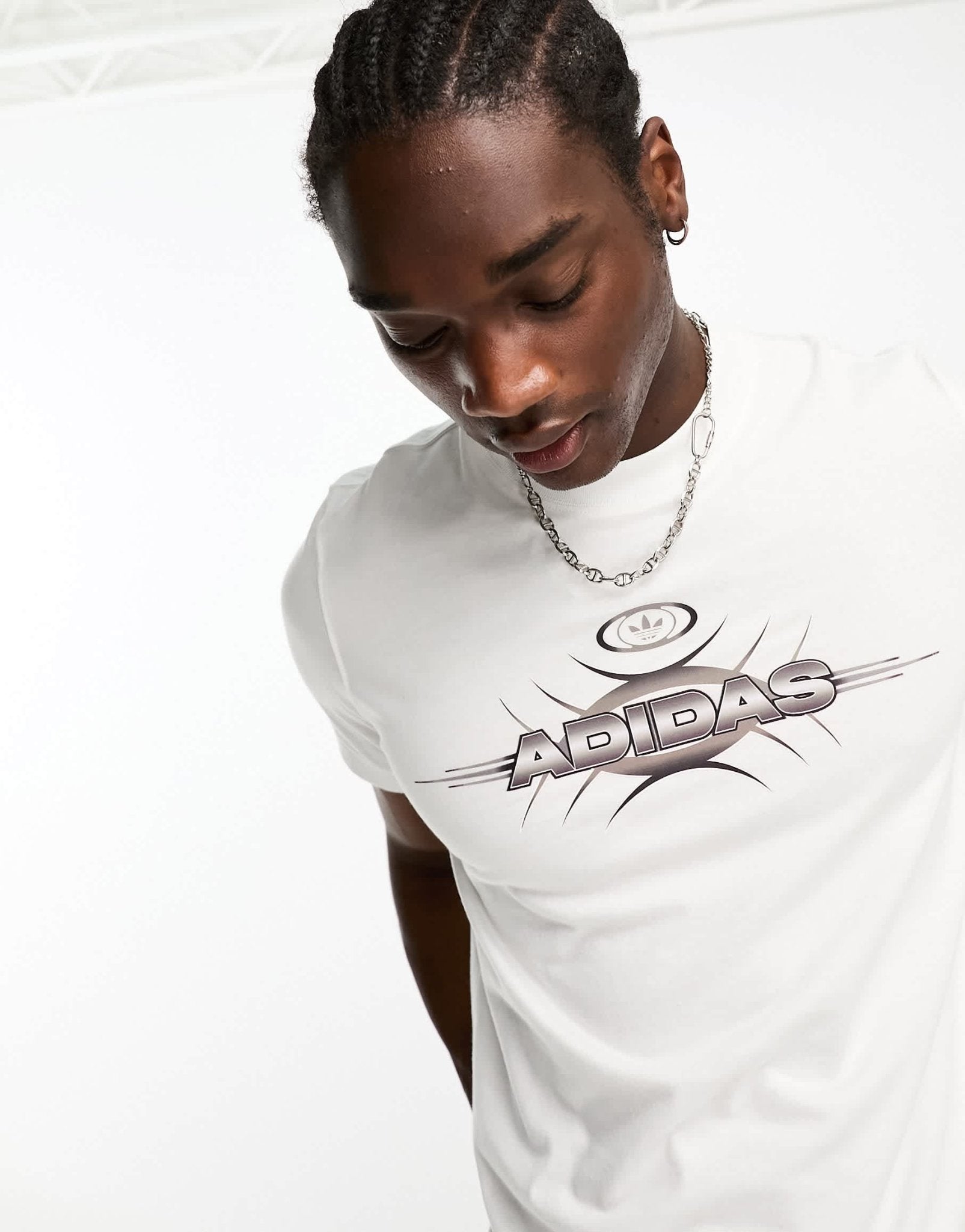 adidas Originals Rekive large graphic t-shirt in white - ASOS Sample Sale EU Store