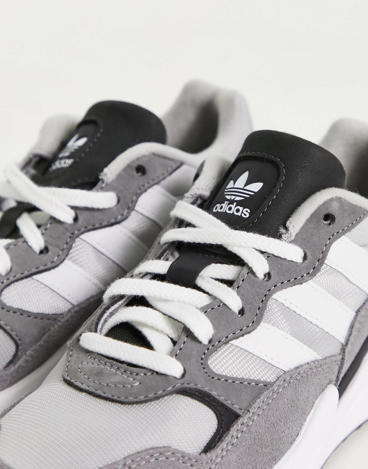 adidas Originals Retropy Adisuper trainers in grey and white - ASOS Sample Sale EU Store