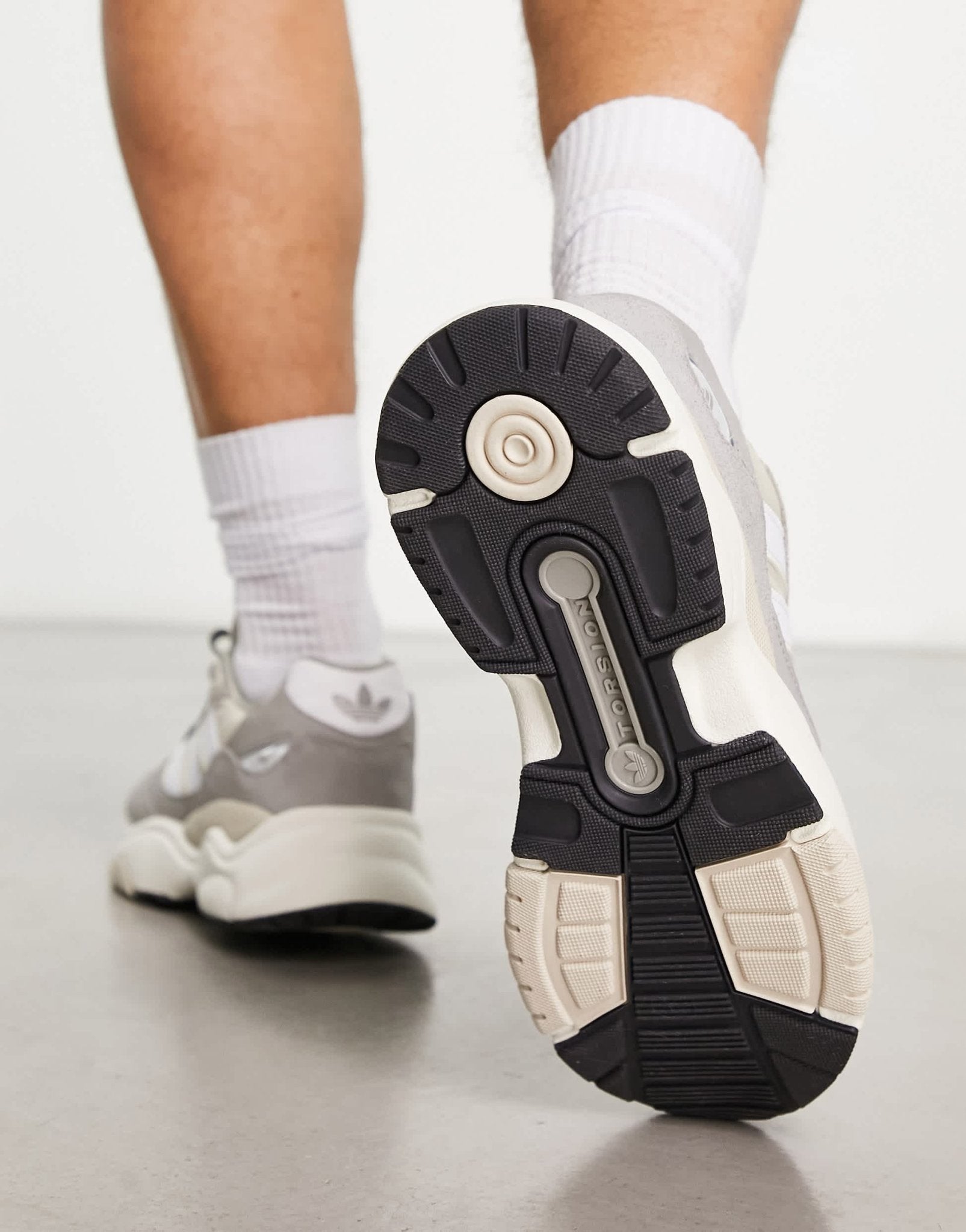 adidas Originals Retropy F90 trainers in grey tones - ASOS Sample Sale EU Store