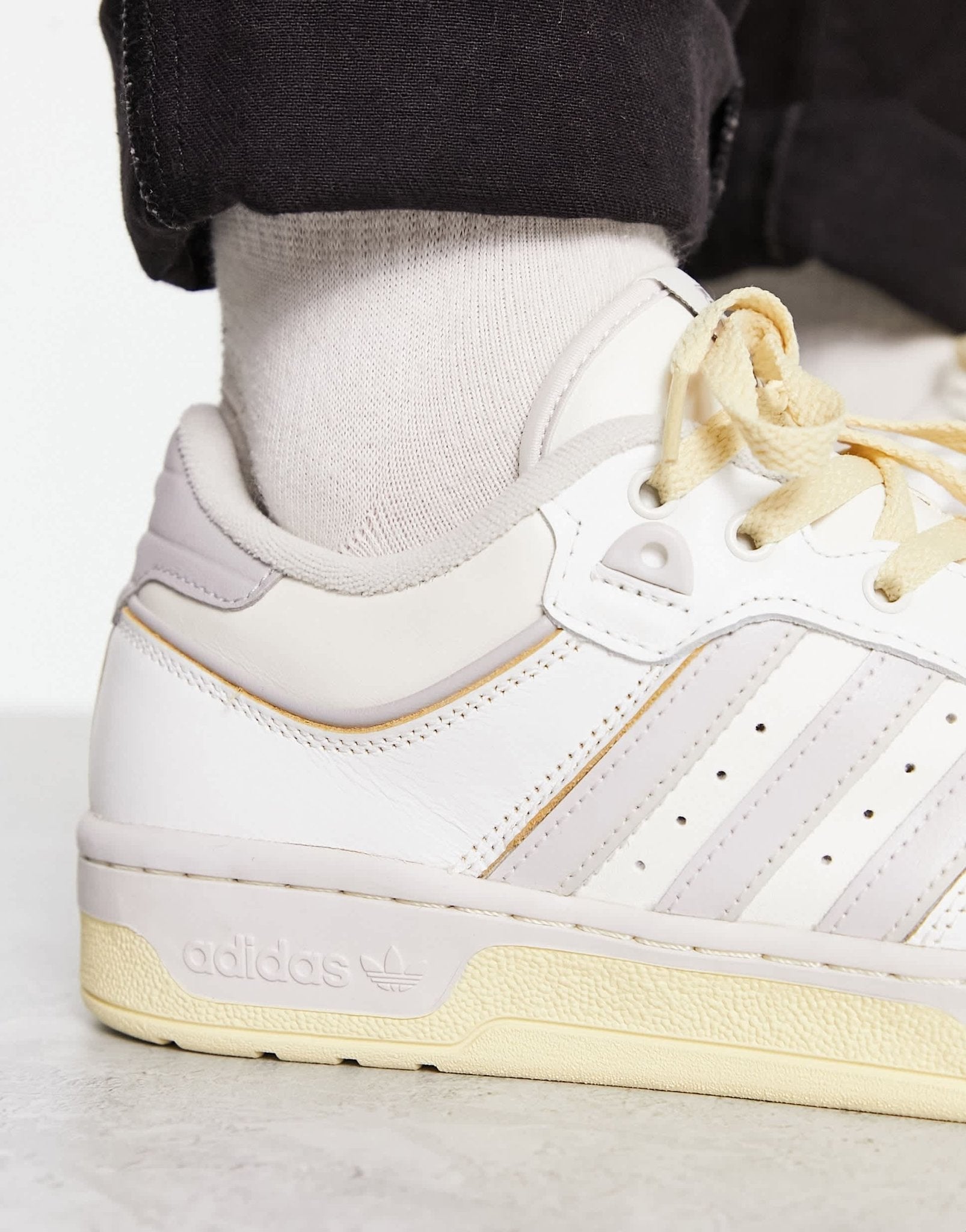 adidas Originals Rivalry Low 86 trainers in white and grey - ASOS Sample Sale EU Store