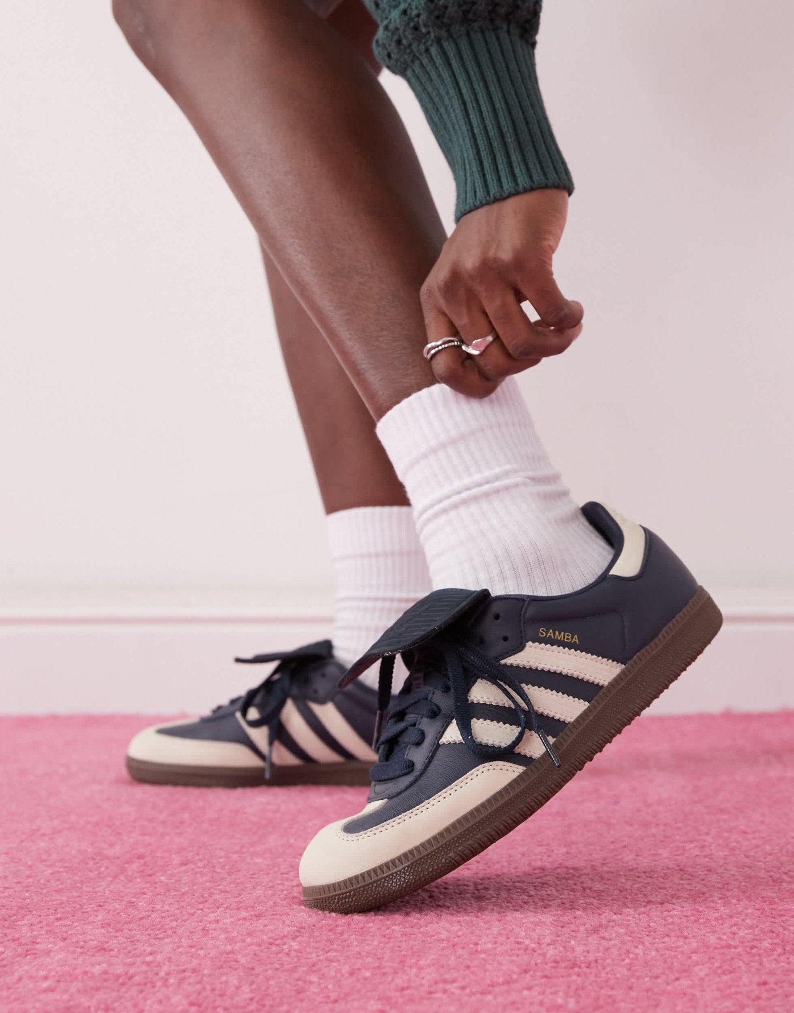 adidas Originals Samba LT trainers in navy and white - ASOS Sample Sale EU Store