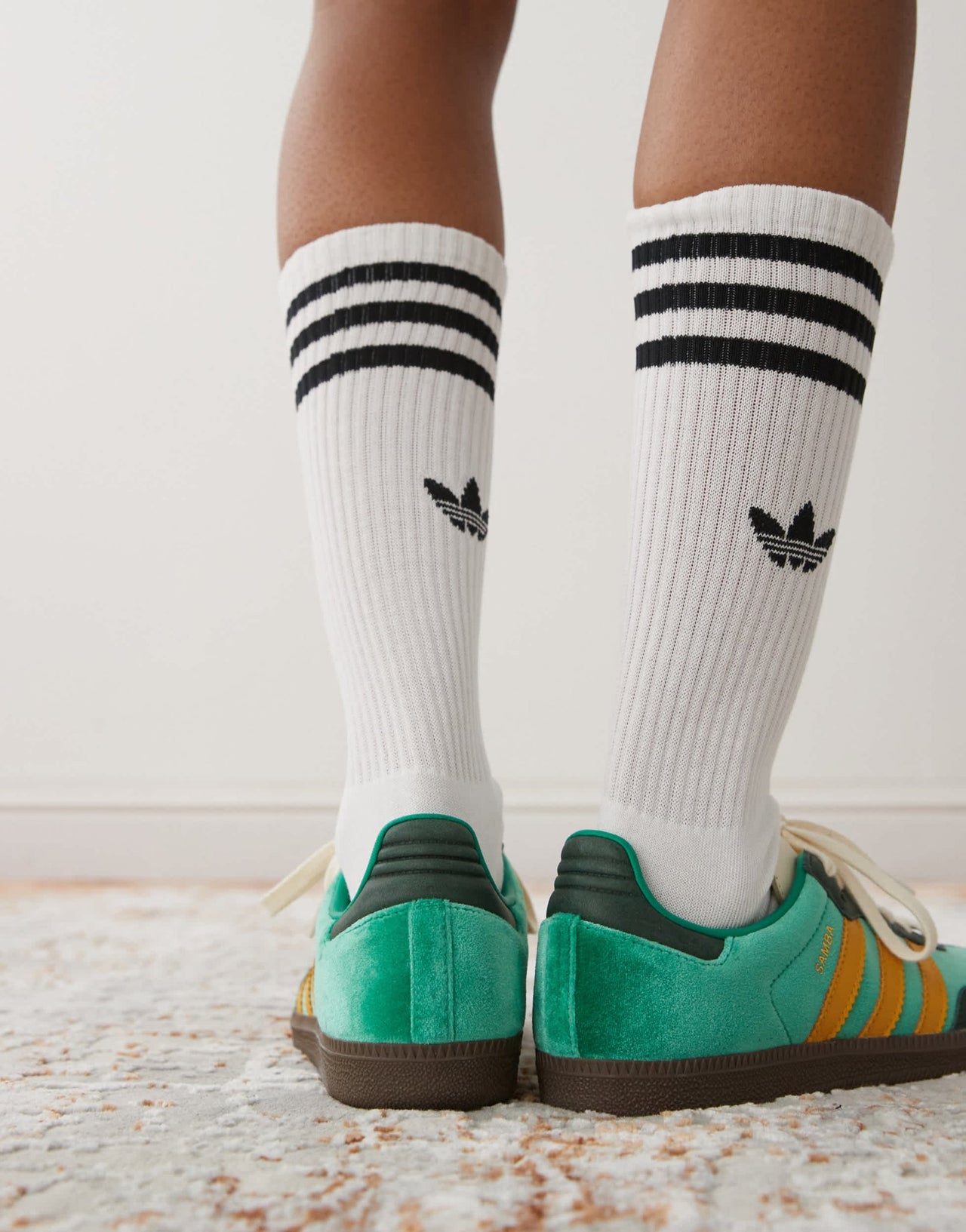 adidas Originals Samba OG trainers in green and yellow - ASOS Sample Sale EU Store
