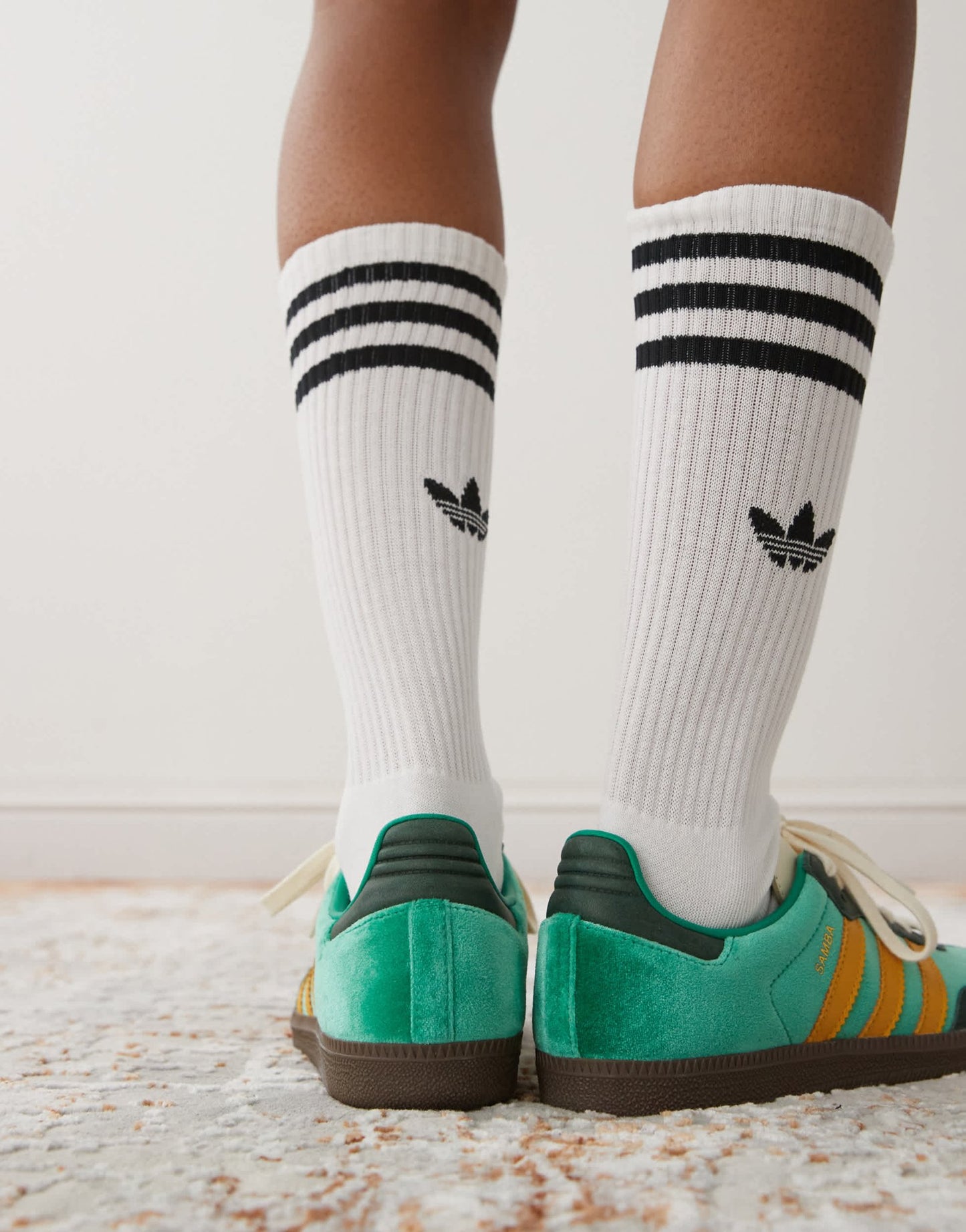 adidas Originals Samba OG trainers in green and yellow - ASOS Sample Sale EU Store