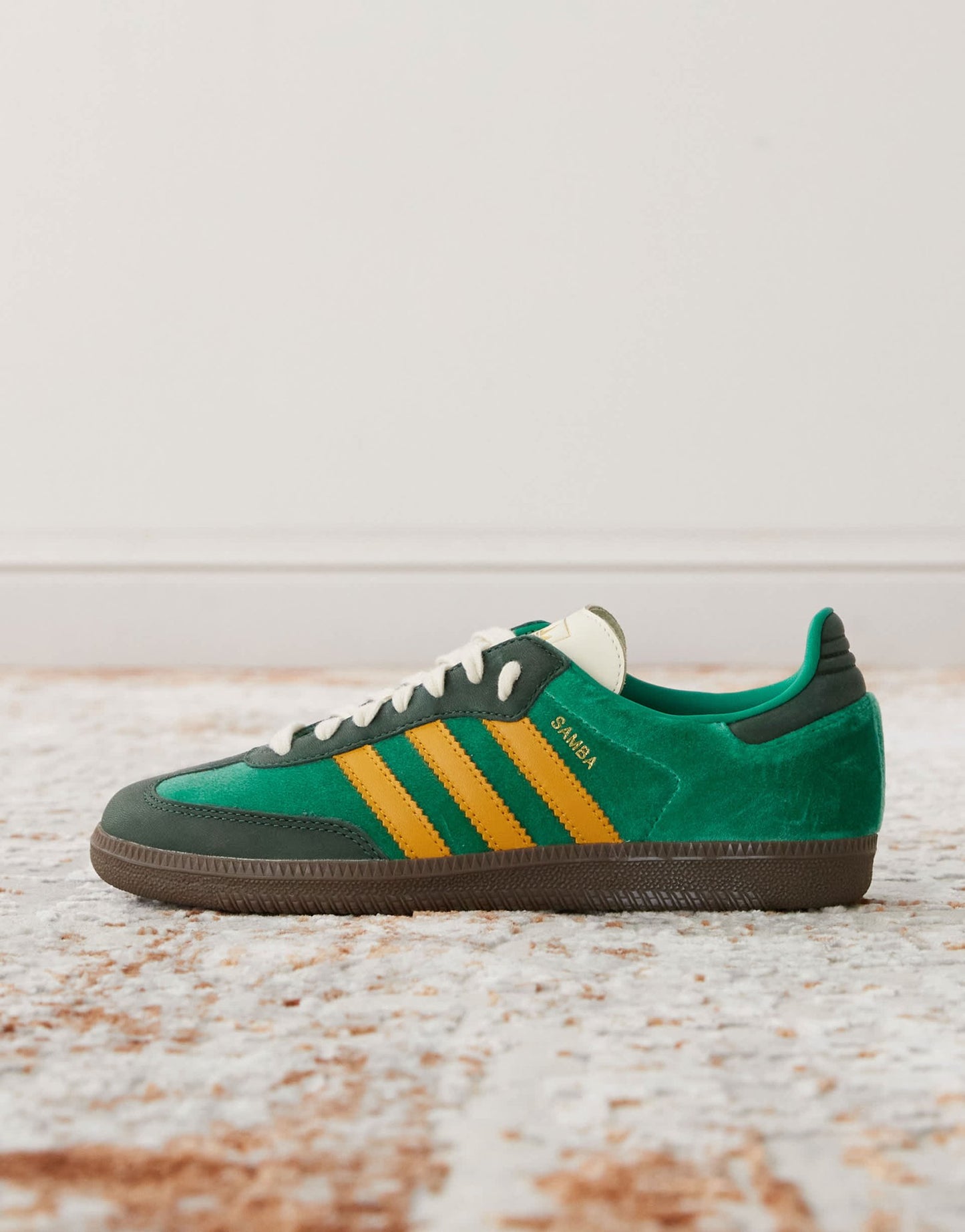 adidas Originals Samba OG trainers in green and yellow - ASOS Sample Sale EU Store