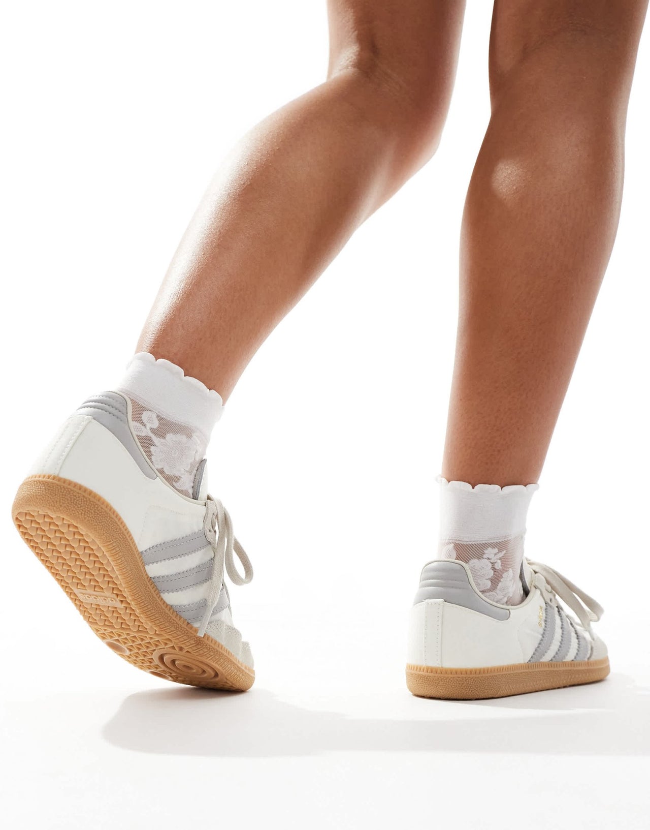 adidas Originals Samba OG trainers in off white and grey - ASOS Sample Sale EU Store