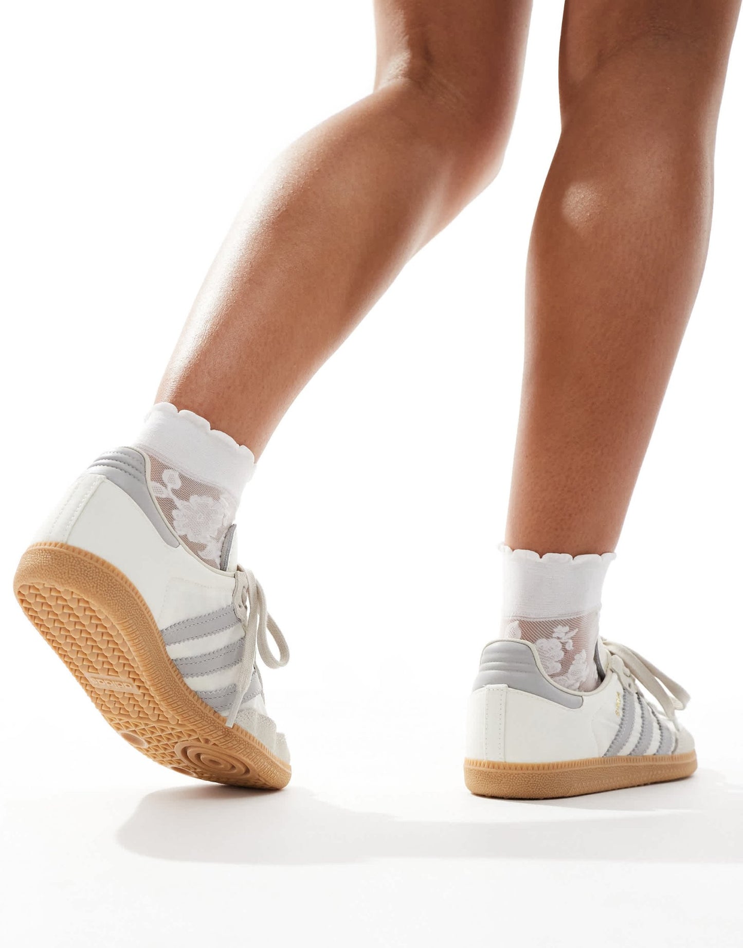 adidas Originals Samba OG trainers in off white and grey - ASOS Sample Sale EU Store
