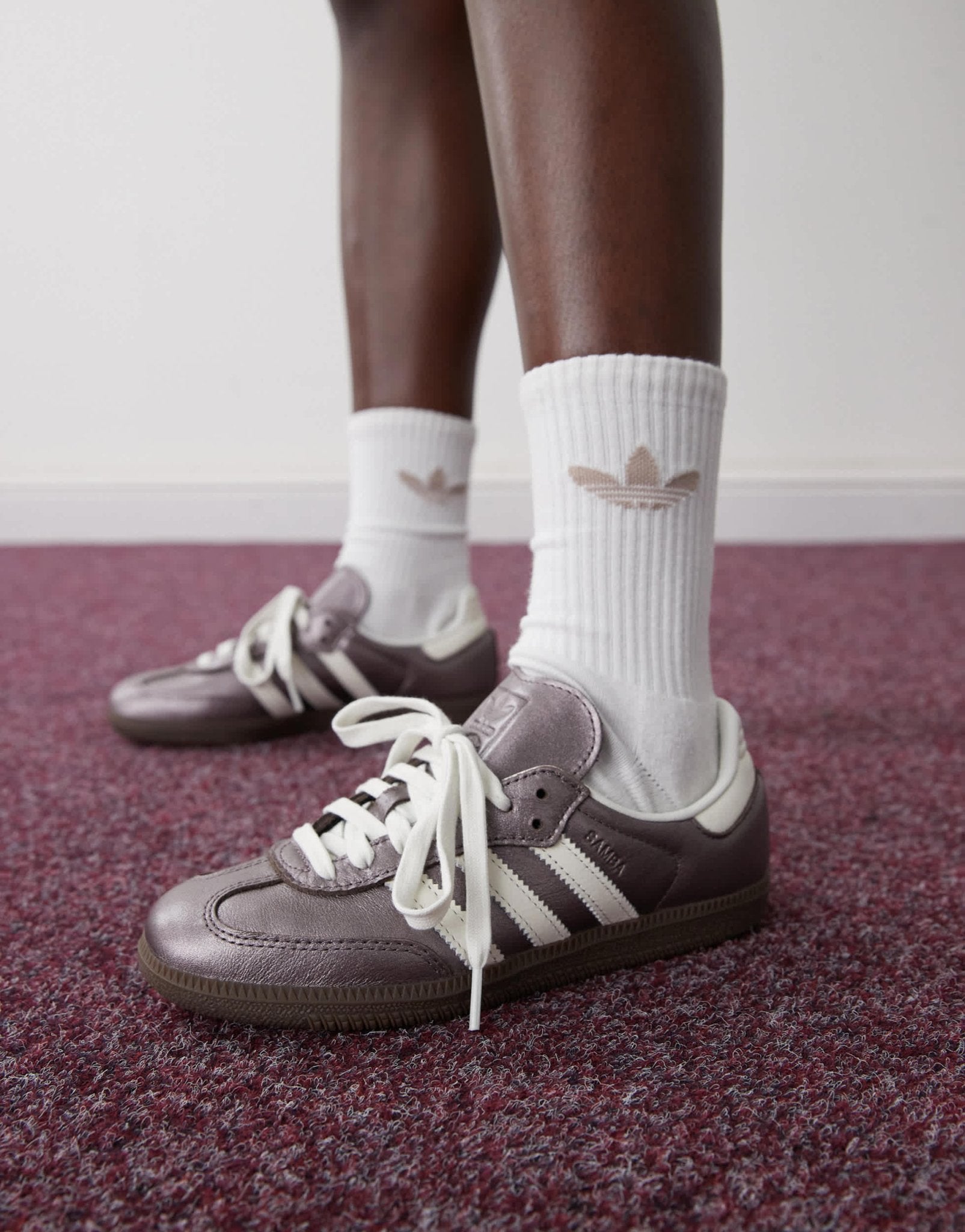 adidas Originals Samba trainers in metallic purple - ASOS Sample Sale EU Store