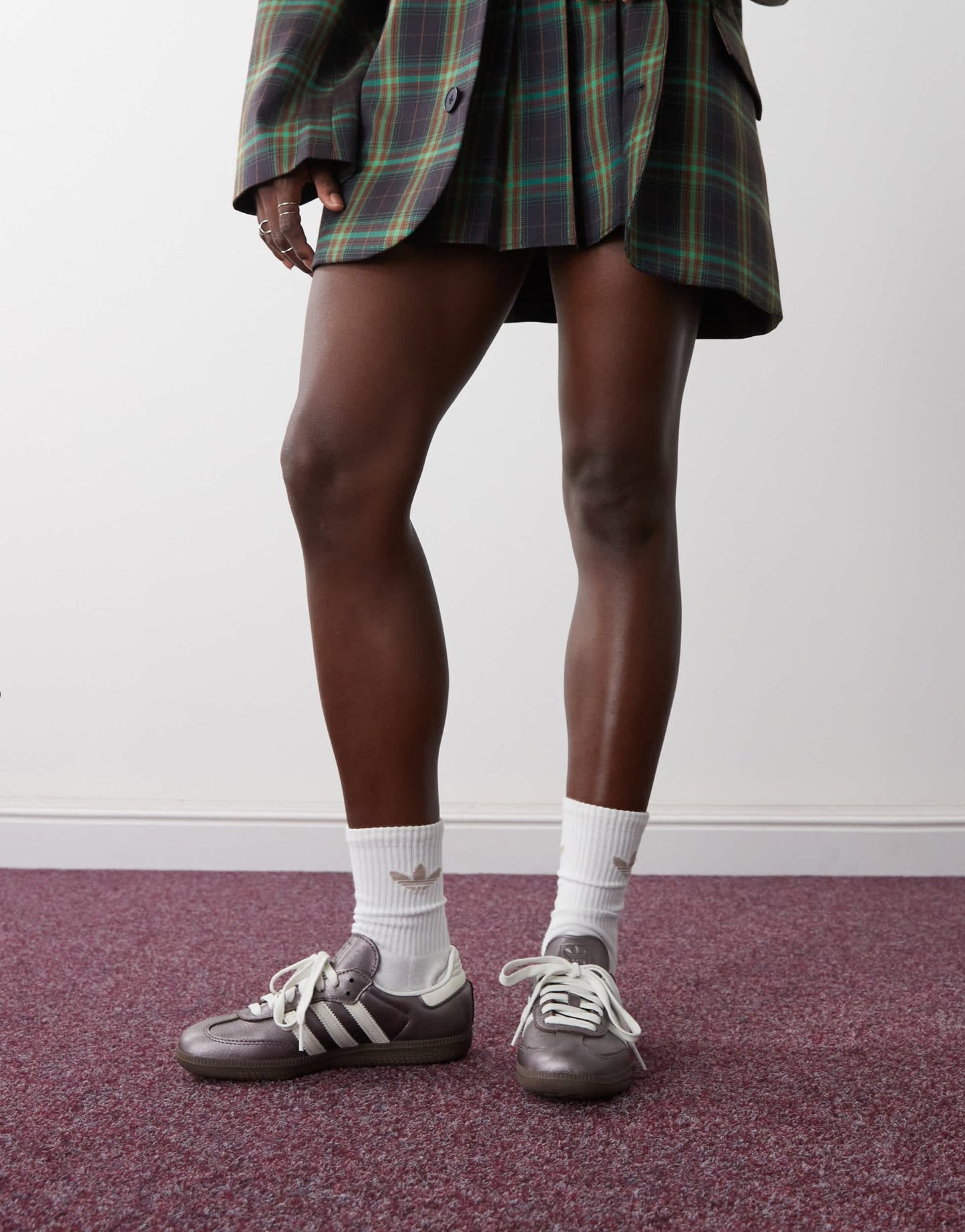 adidas Originals Samba trainers in metallic purple - ASOS Sample Sale EU Store
