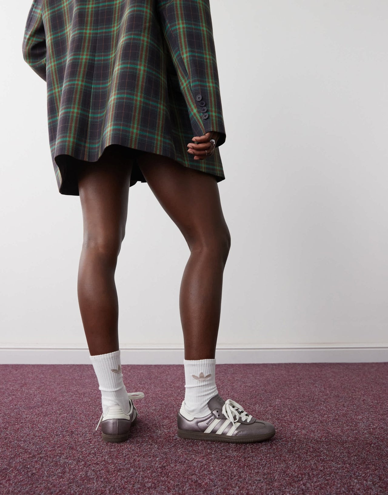 adidas Originals Samba trainers in metallic purple - ASOS Sample Sale EU Store
