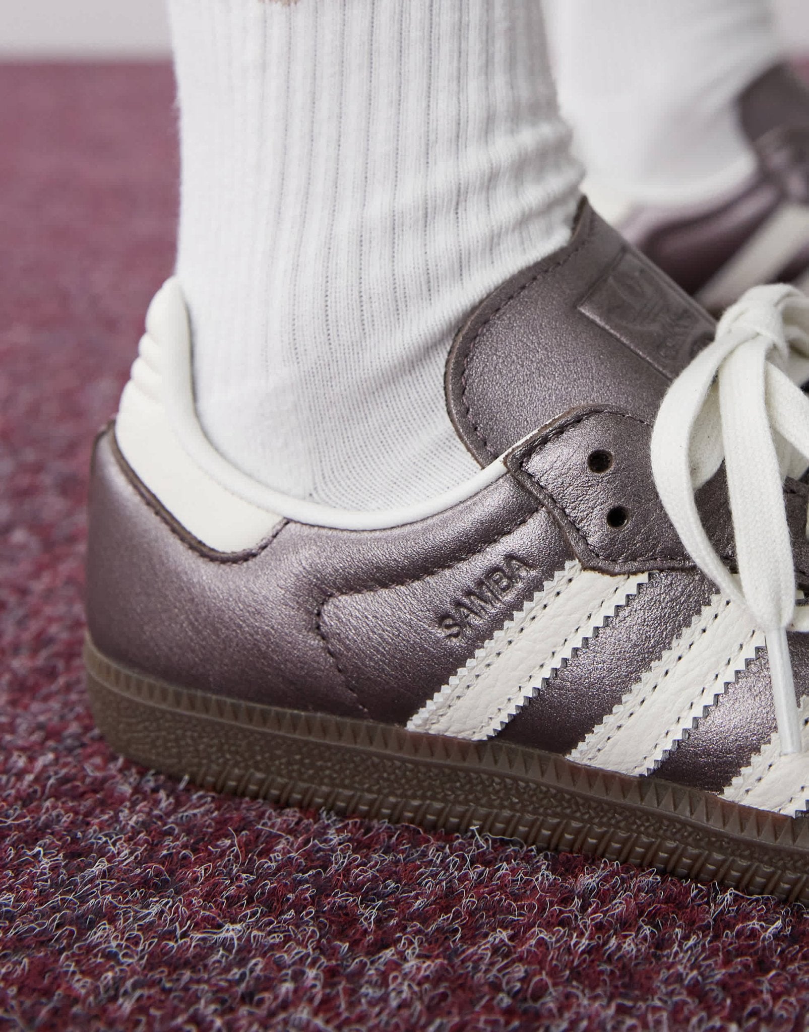 adidas Originals Samba trainers in metallic purple - ASOS Sample Sale EU Store