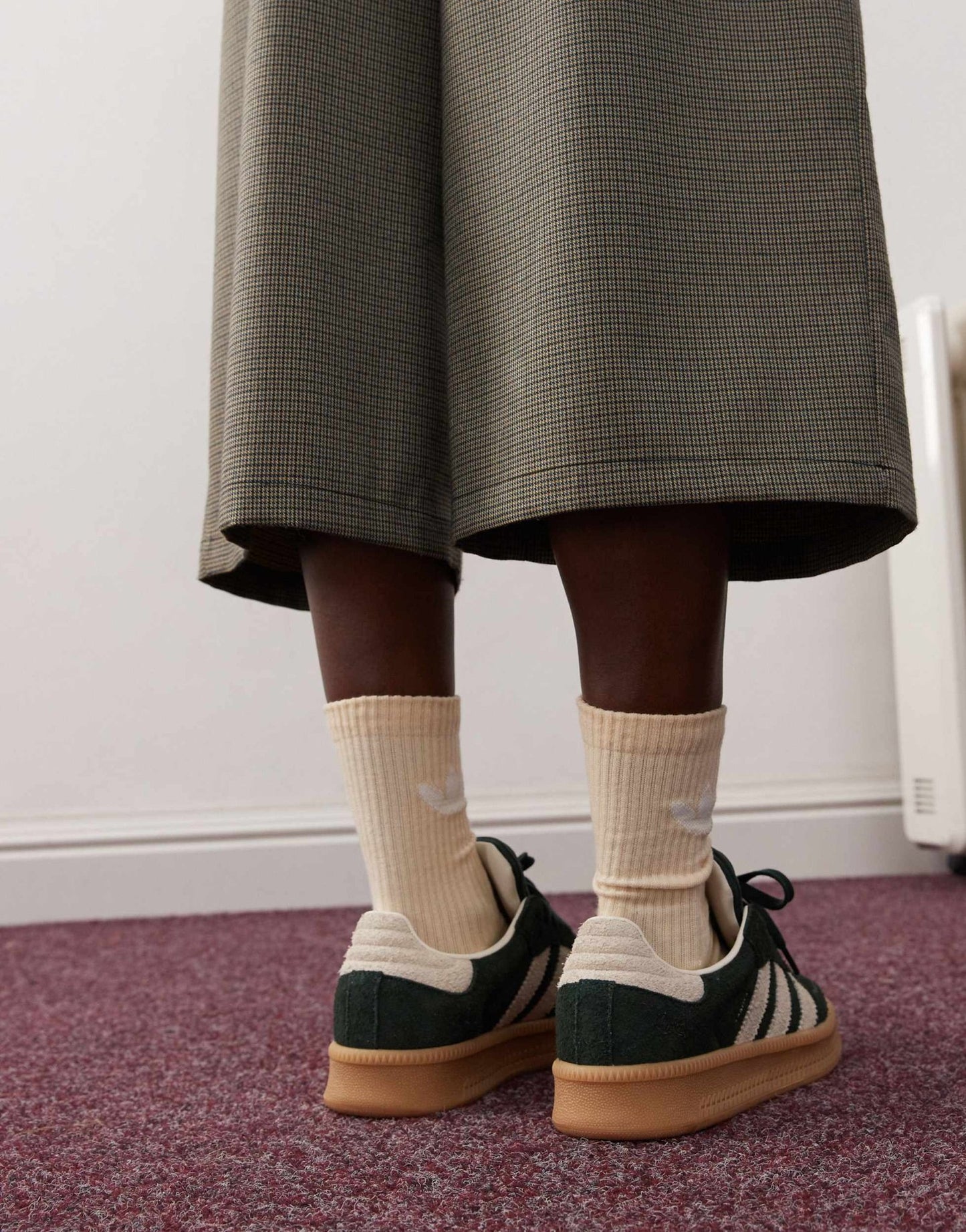 adidas Originals Samba XLG trainers in dark green and white - ASOS Sample Sale EU Store