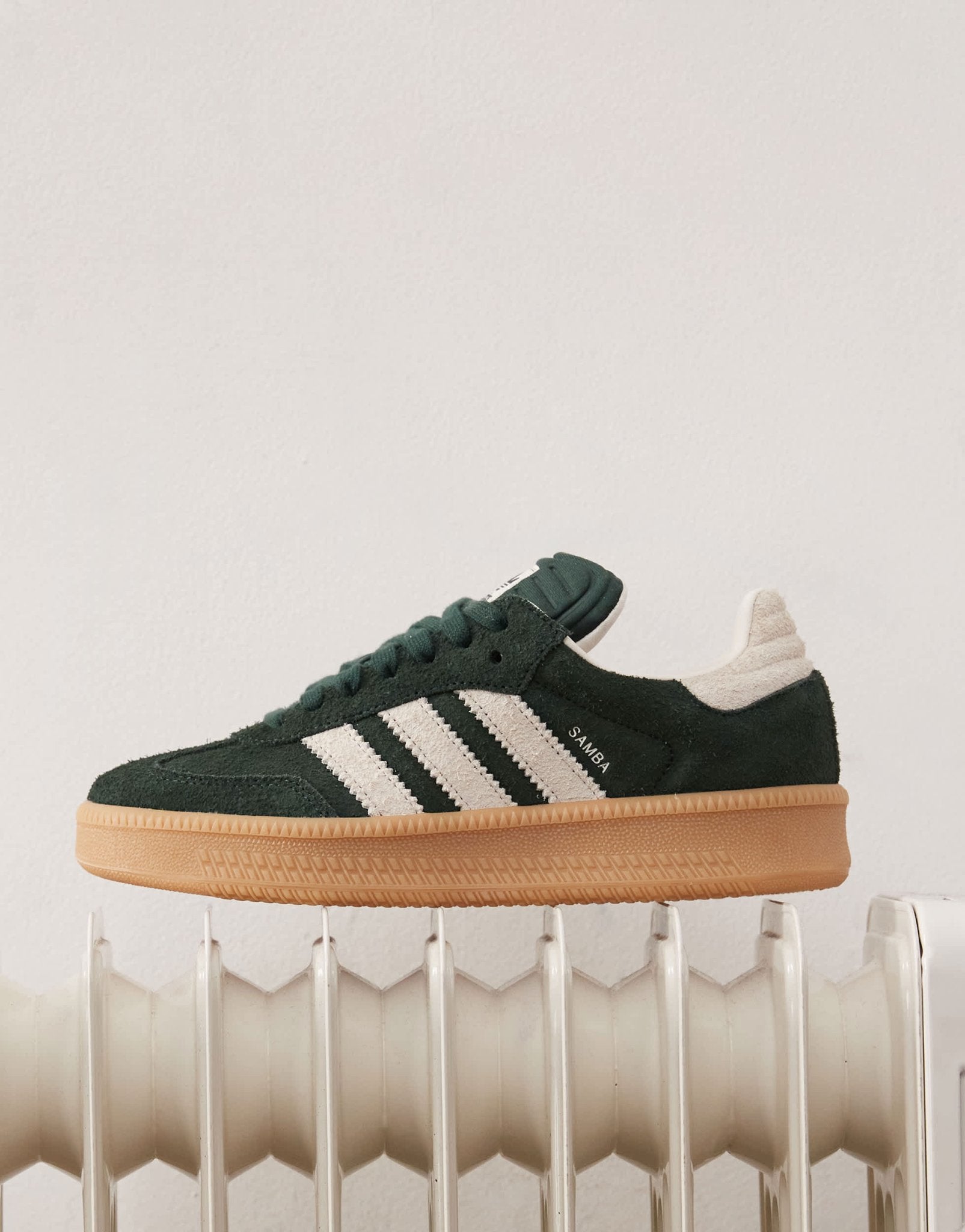 adidas Originals Samba XLG trainers in dark green and white - ASOS Sample Sale EU Store