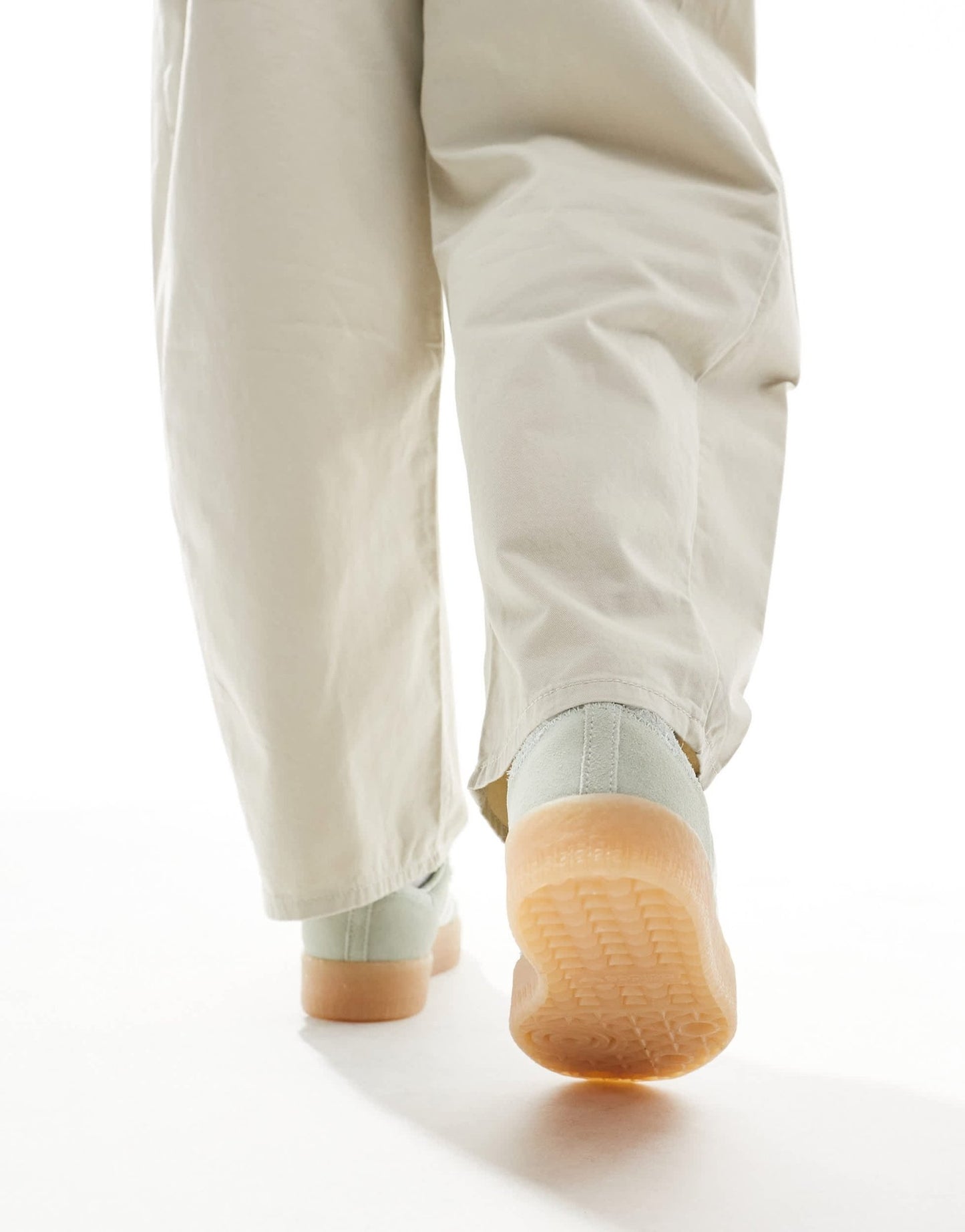 adidas Originals Sambae in green and off white - ASOS Sample Sale EU Store