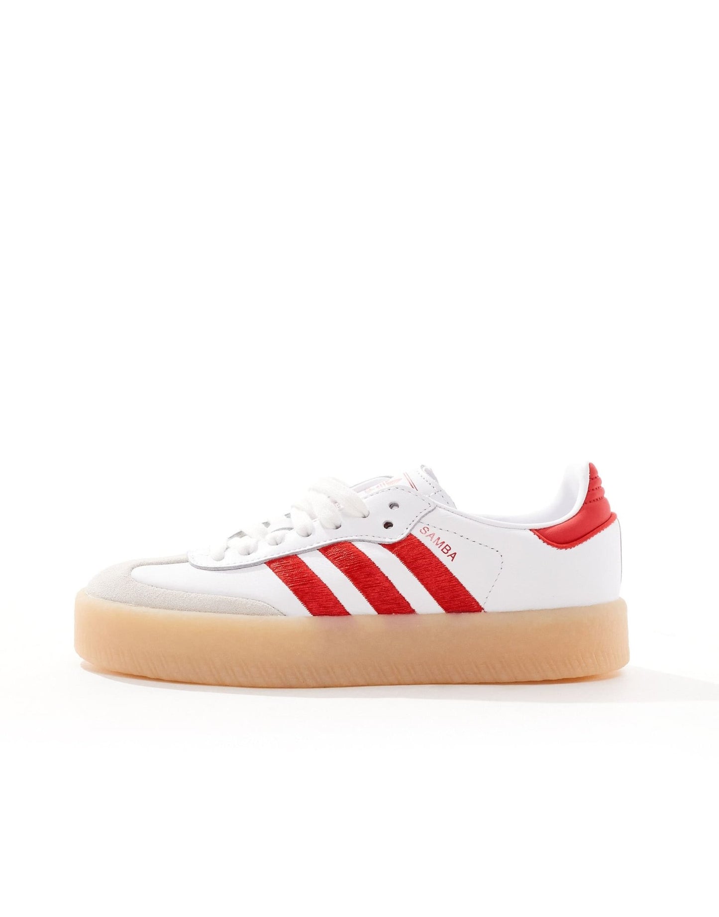 adidas Originals Sambae trainers in white and red - ASOS Sample Sale EU Store