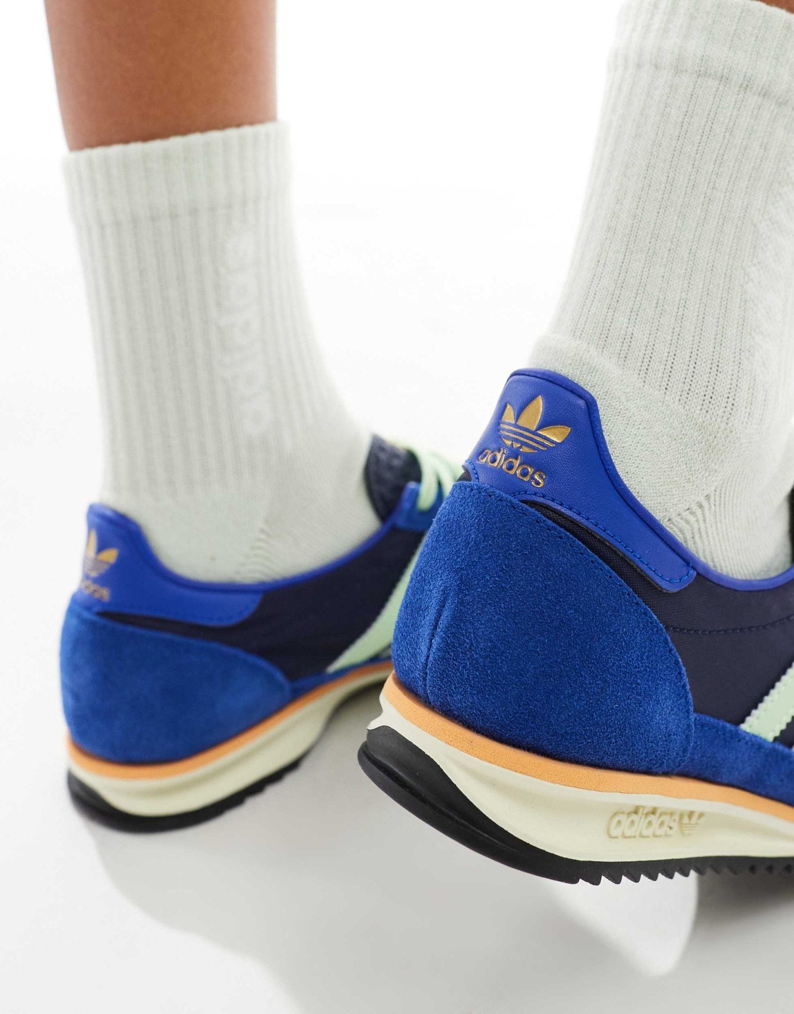 adidas Originals SL 72 OG trainers in blue and green - ASOS Sample Sale EU Store
