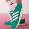 adidas Originals SL 72 OG trainers in green and white