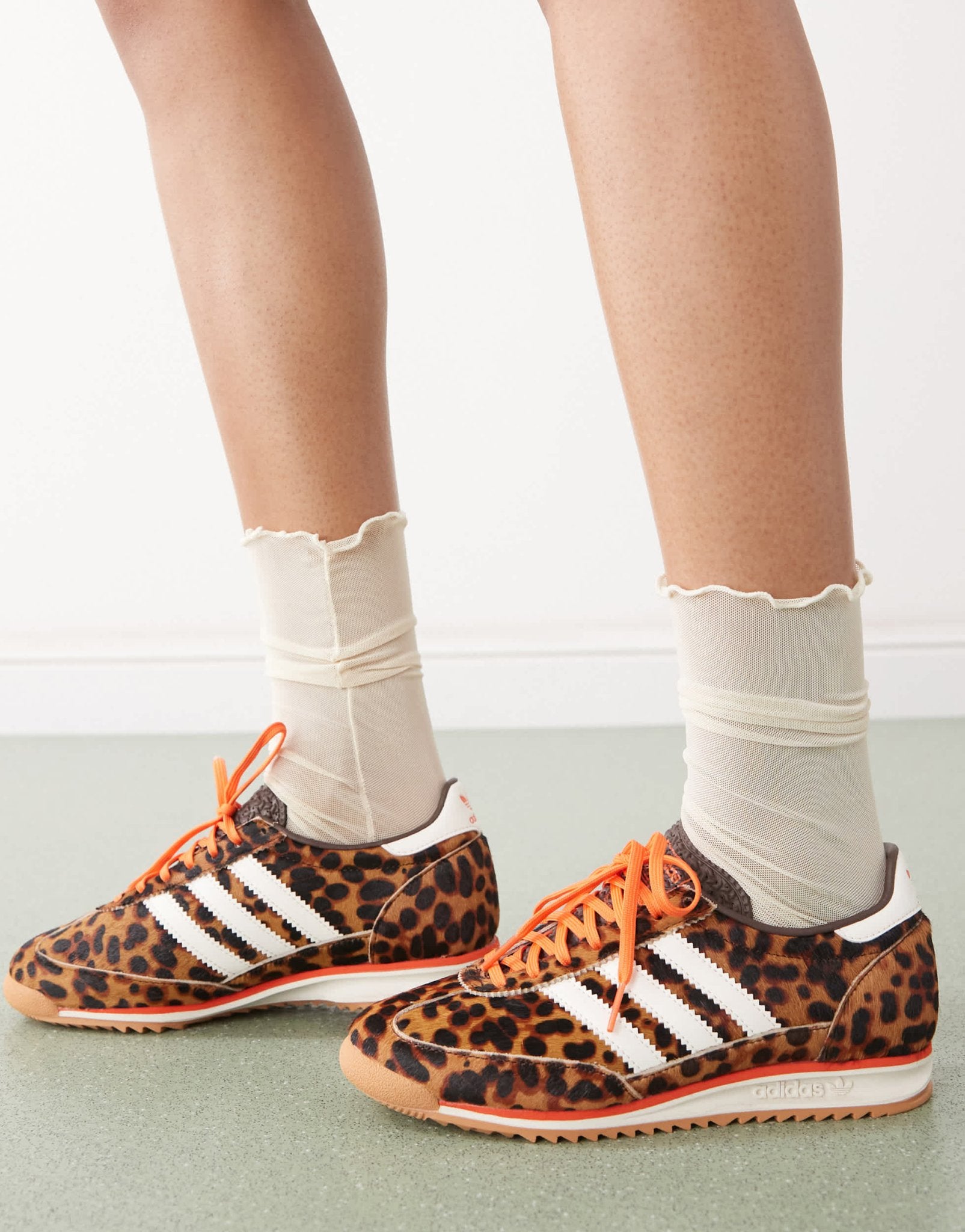 adidas Originals SL 72 OG trainers in leopard print - BEIGE - ASOS Sample Sale EU Store