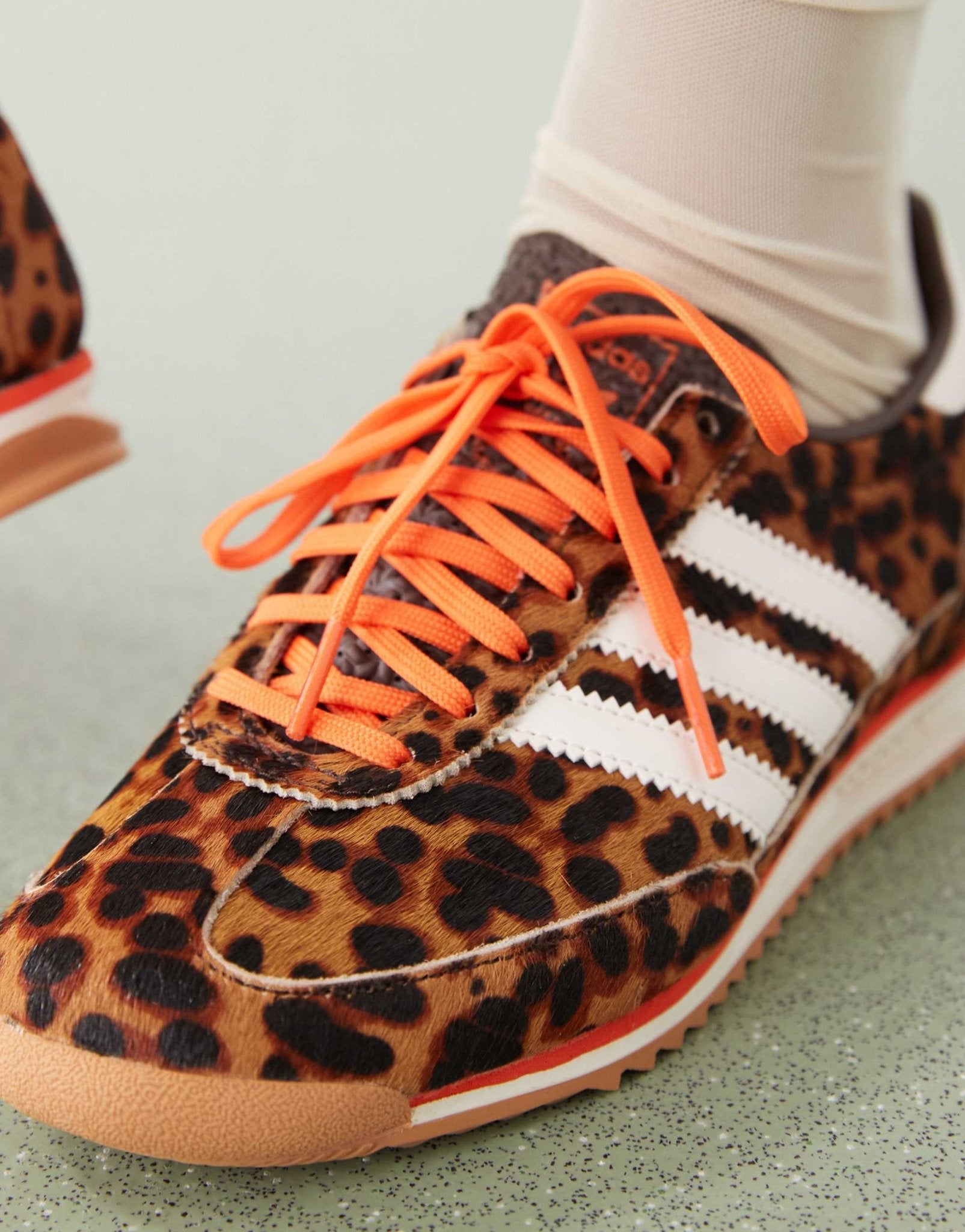 adidas Originals SL 72 OG trainers in leopard print - BEIGE - ASOS Sample Sale EU Store