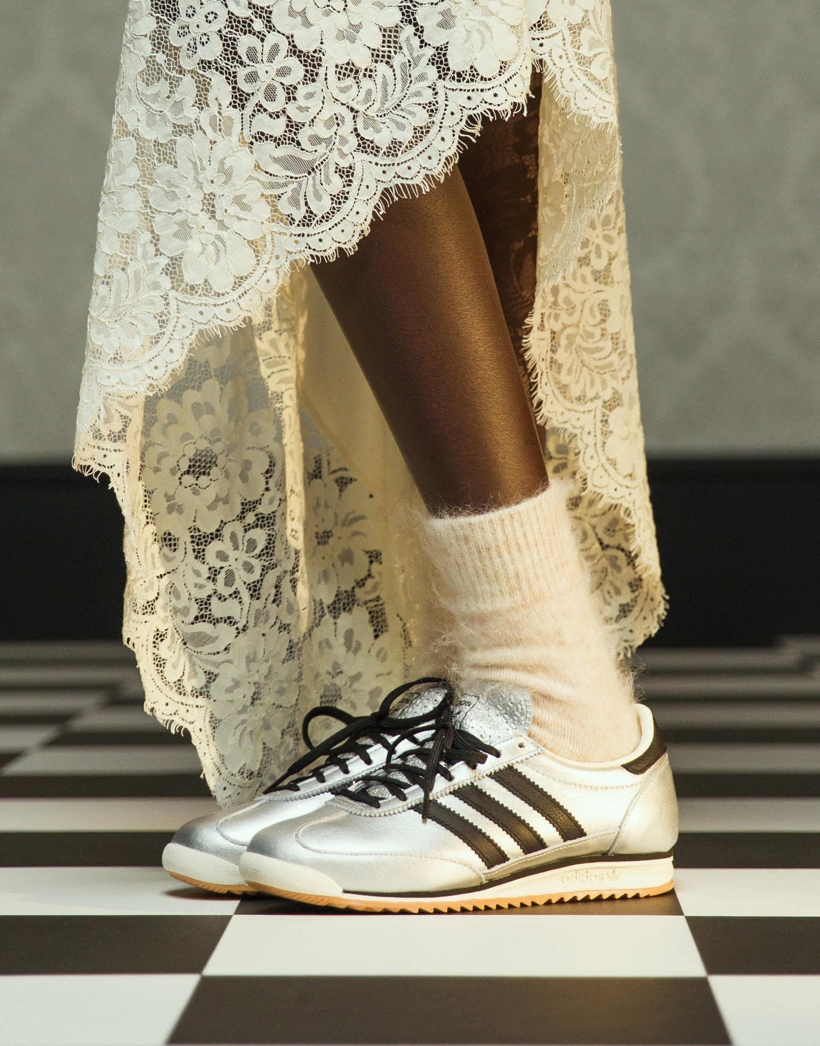 adidas Originals SL 72 OG trainers in silver metallic - ASOS Sample Sale EU Store