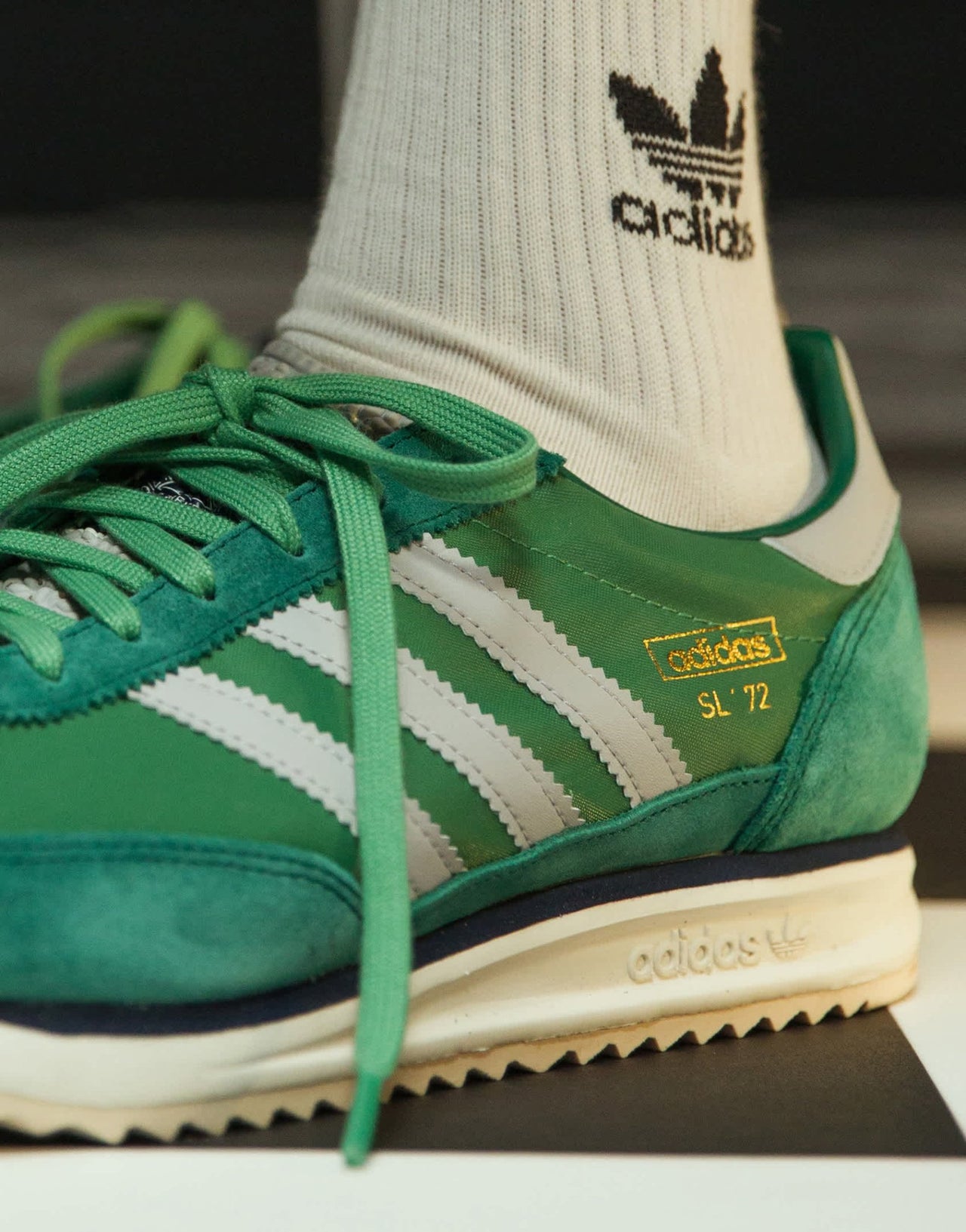 adidas Originals SL 72 RS trainers in green - ASOS Sample Sale EU Store