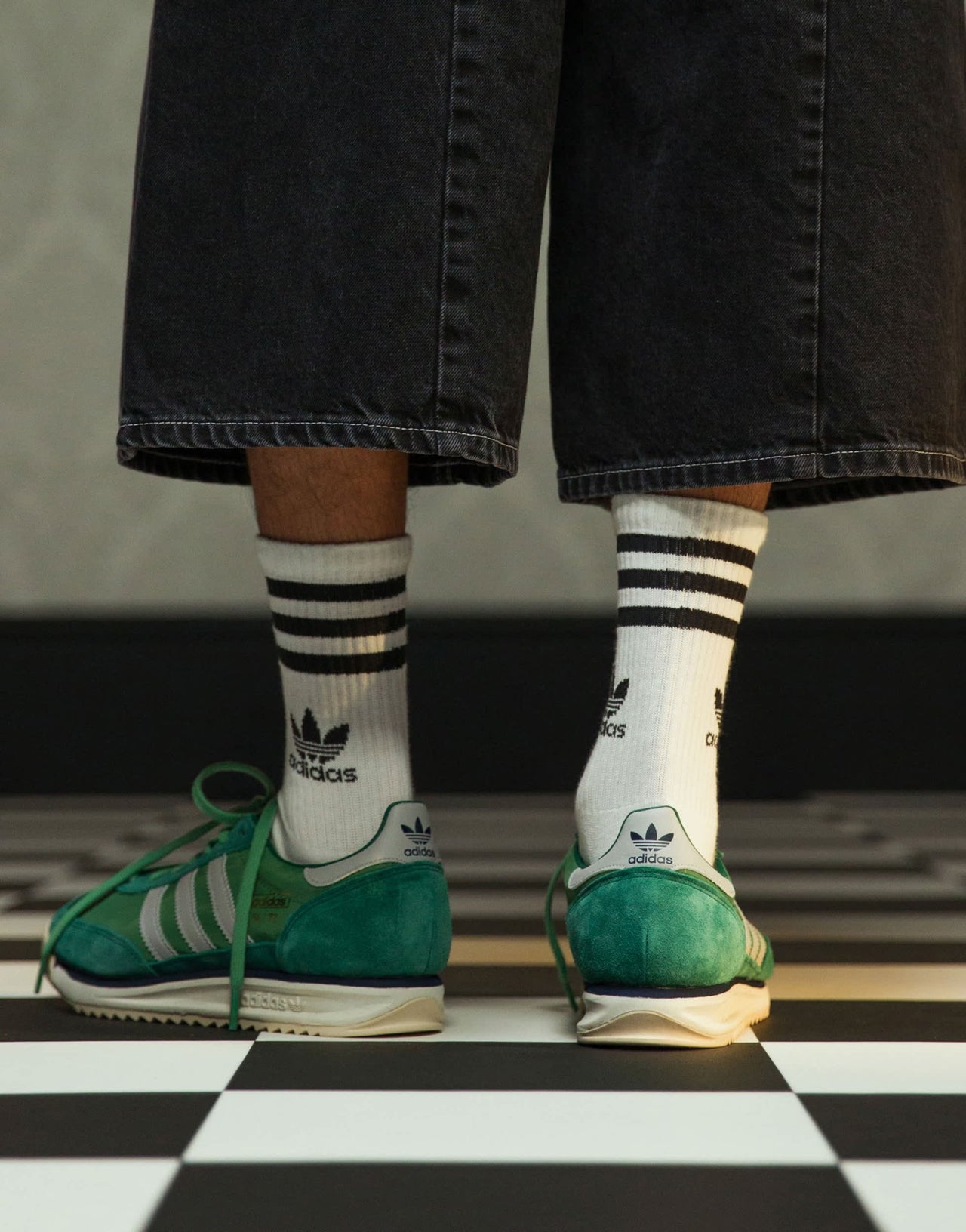 adidas Originals SL 72 RS trainers in green - ASOS Sample Sale EU Store