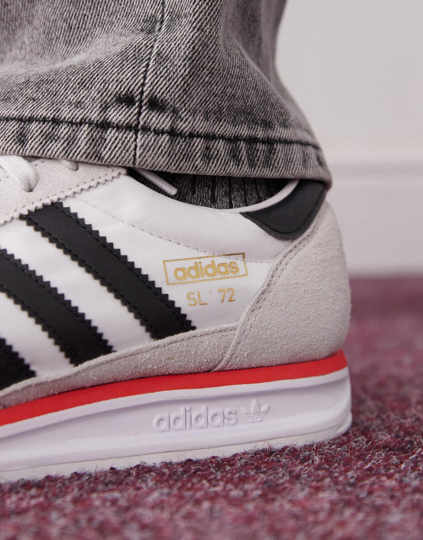 adidas Originals SL 72 RS trainers in white and black - ASOS Sample Sale EU Store