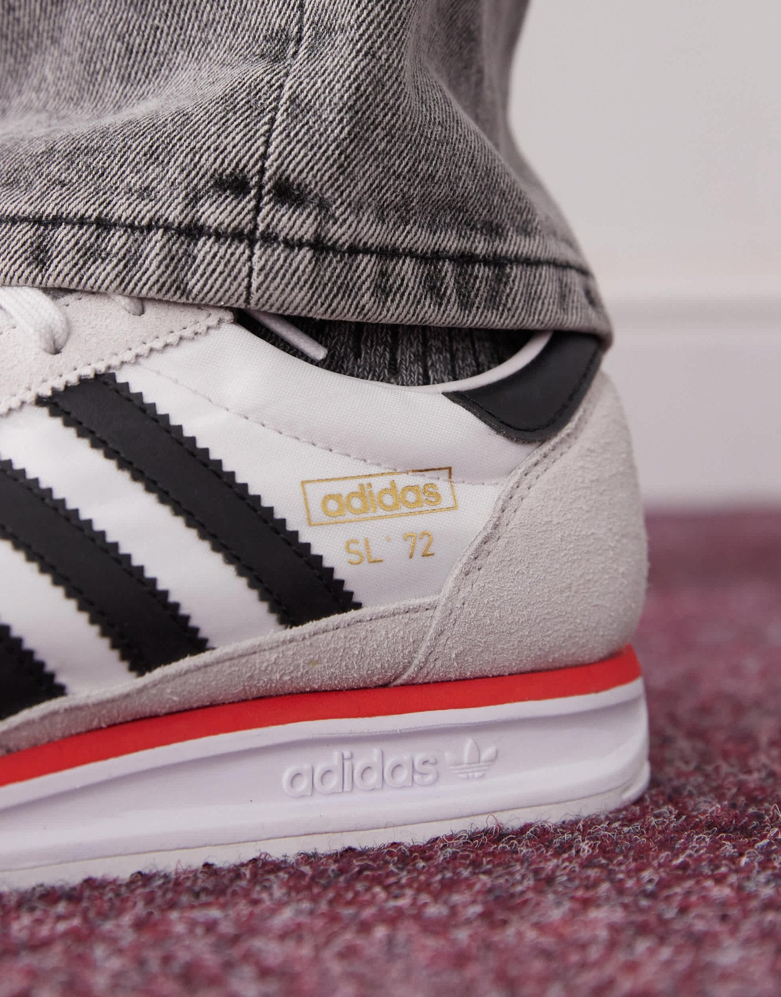 adidas Originals SL 72 RS trainers in white and black - ASOS Sample Sale EU Store