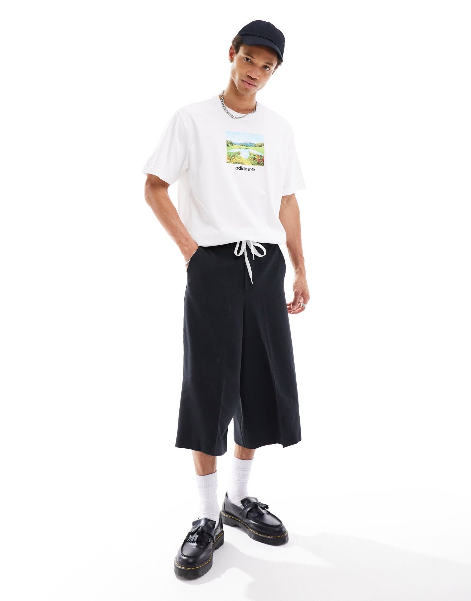 adidas Originals sunrise graphic t-shirt in white - ASOS Sample Sale EU Store