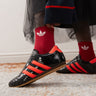 Scarpe adidas Originals Taekwondo in nero e rosso