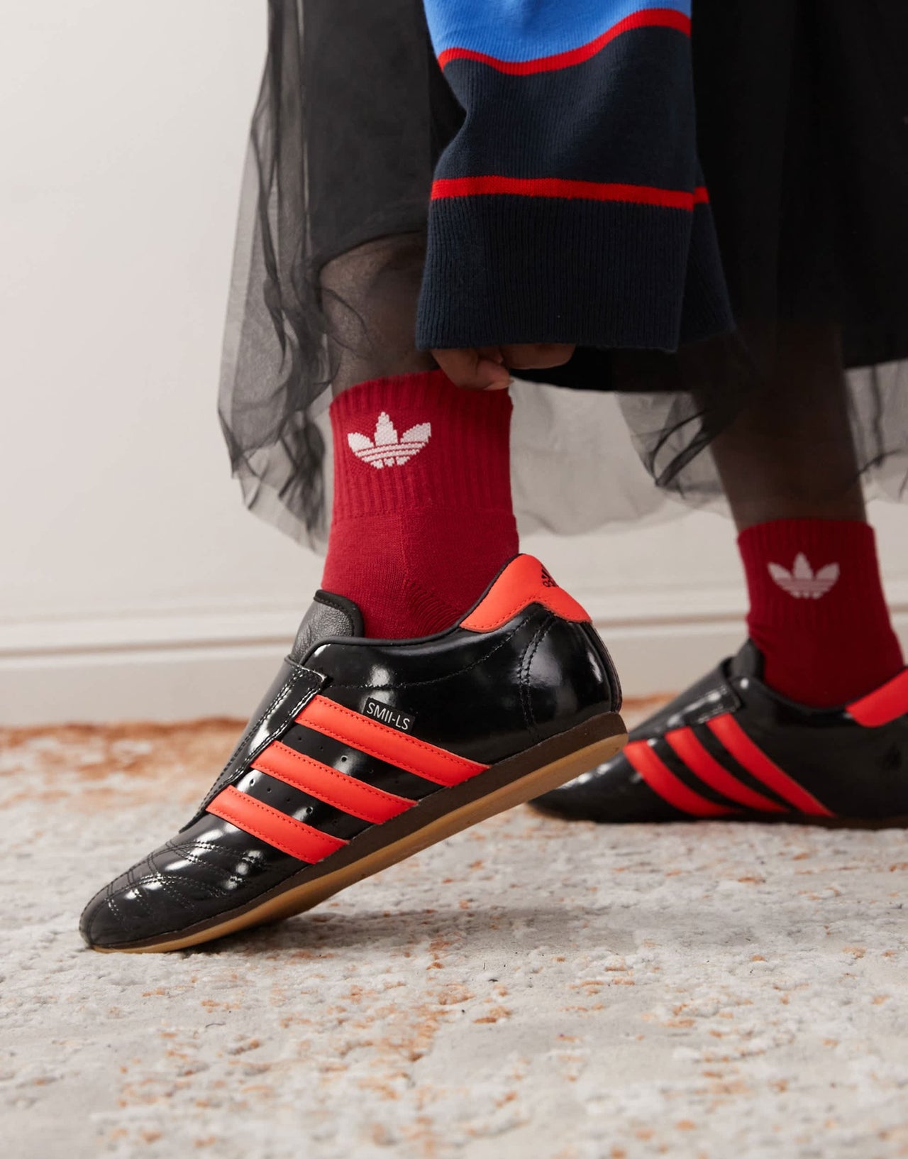 adidas Originals Taekwondo trainers in black and red - ASOS Sample Sale EU Store