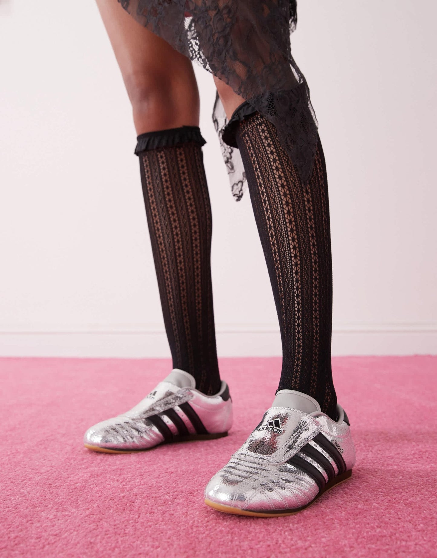adidas Originals Taekwondo trainers in metallic silver and black - ASOS Sample Sale EU Store