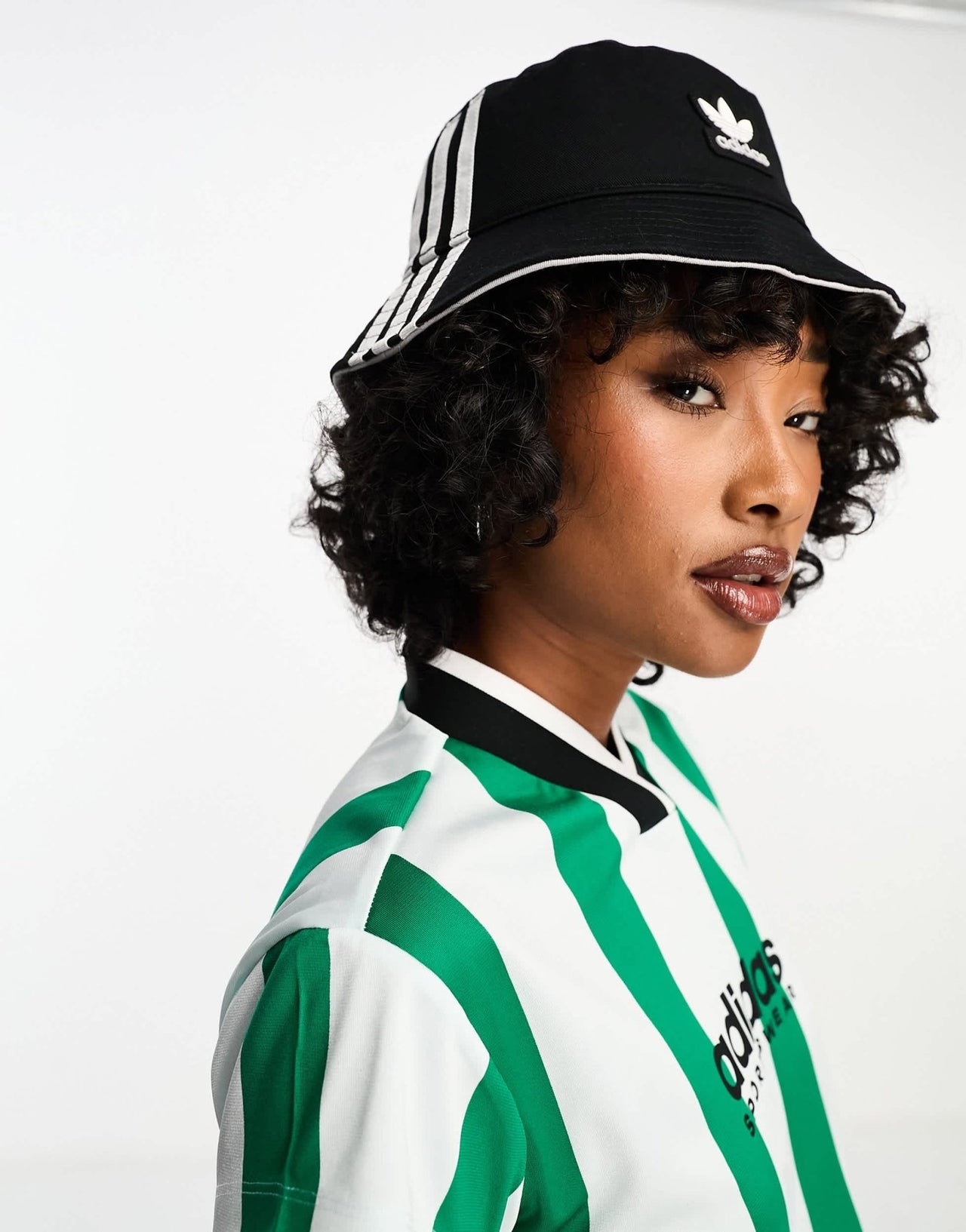 adidas Originals three stripe bucket hat in black - ASOS Sample Sale EU Store