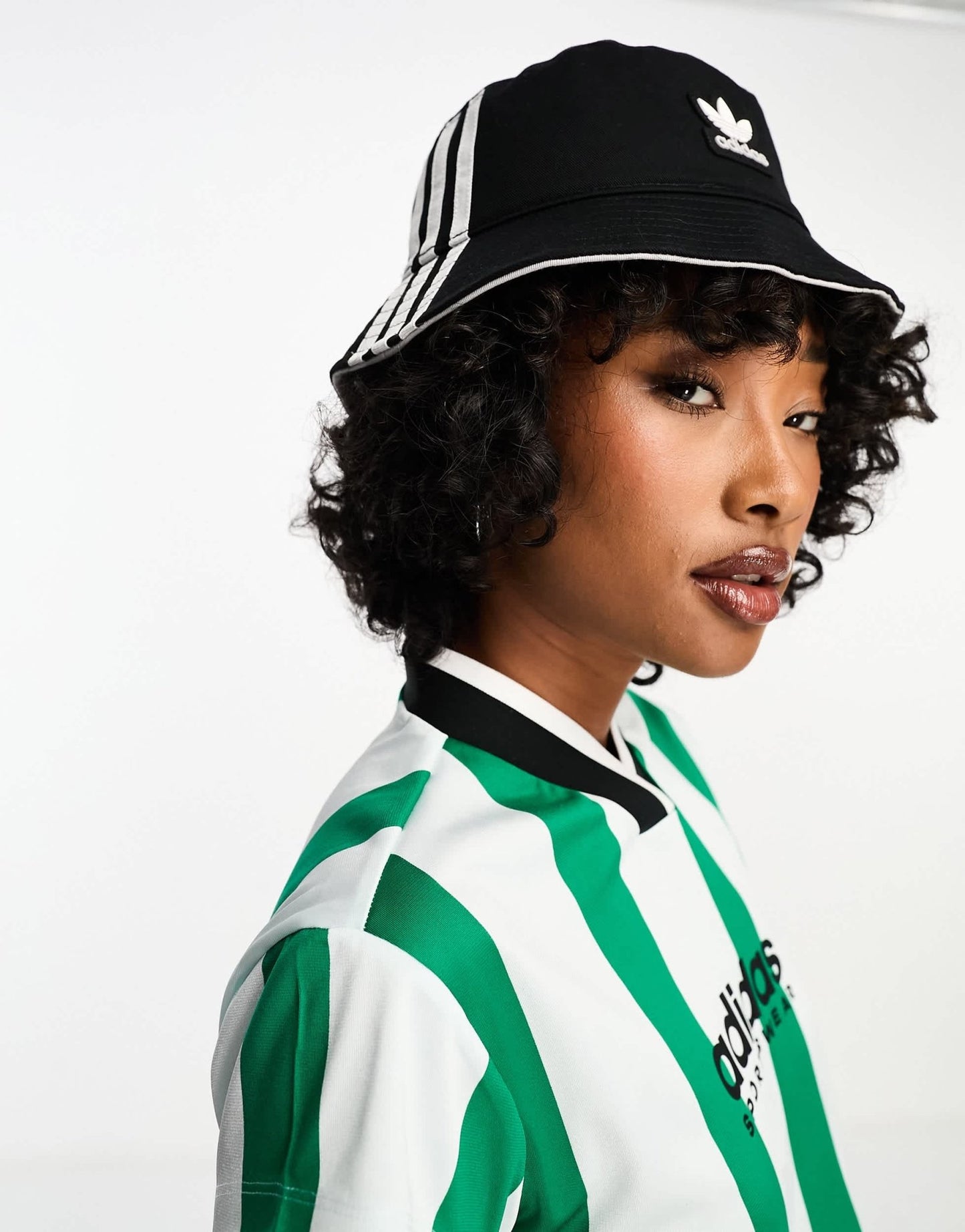 adidas Originals three stripe bucket hat in black - ASOS Sample Sale EU Store