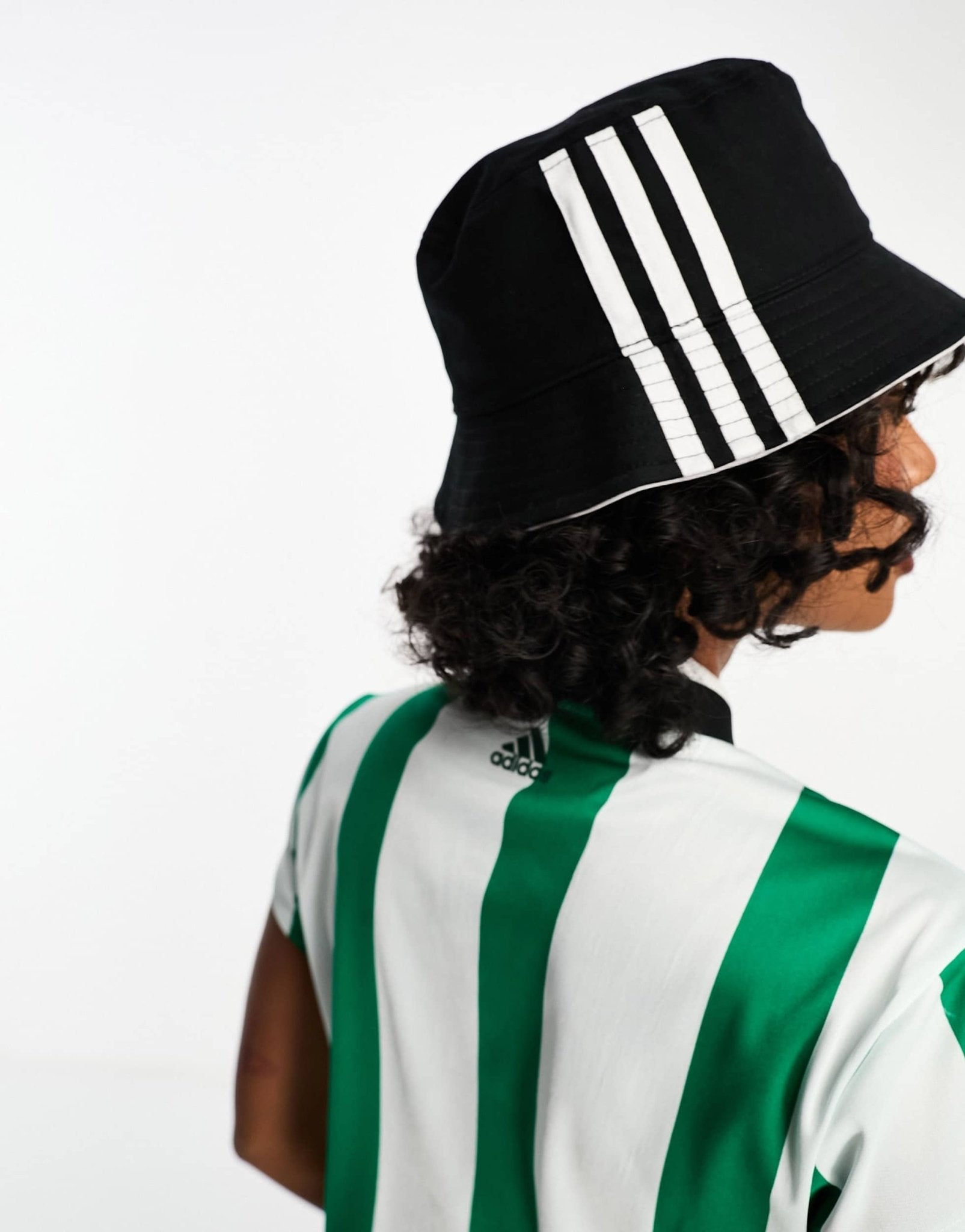 adidas Originals three stripe bucket hat in black - ASOS Sample Sale EU Store