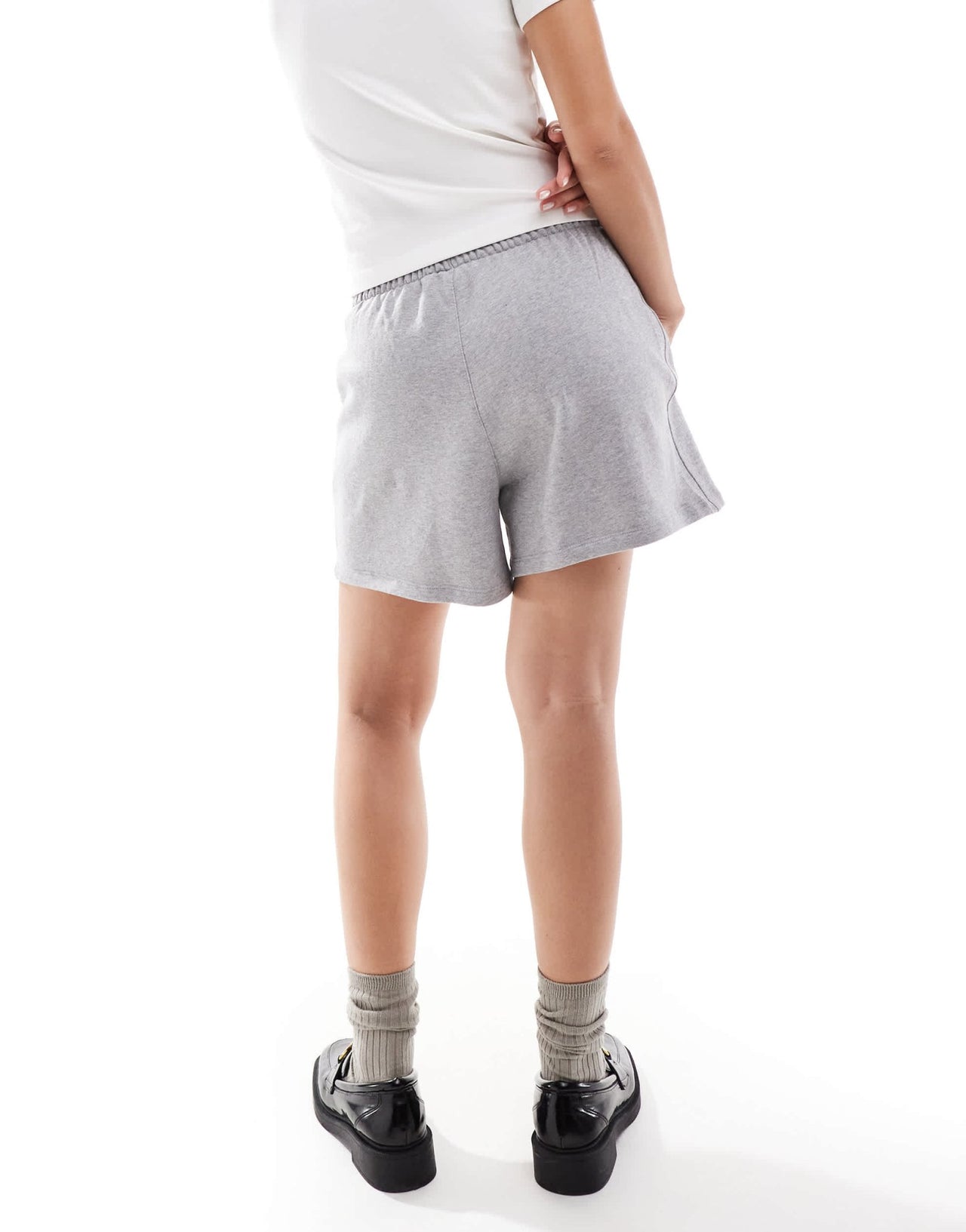 adidas Originals Trefoil Essentials jersey shorts in grey - ASOS Sample Sale EU Store