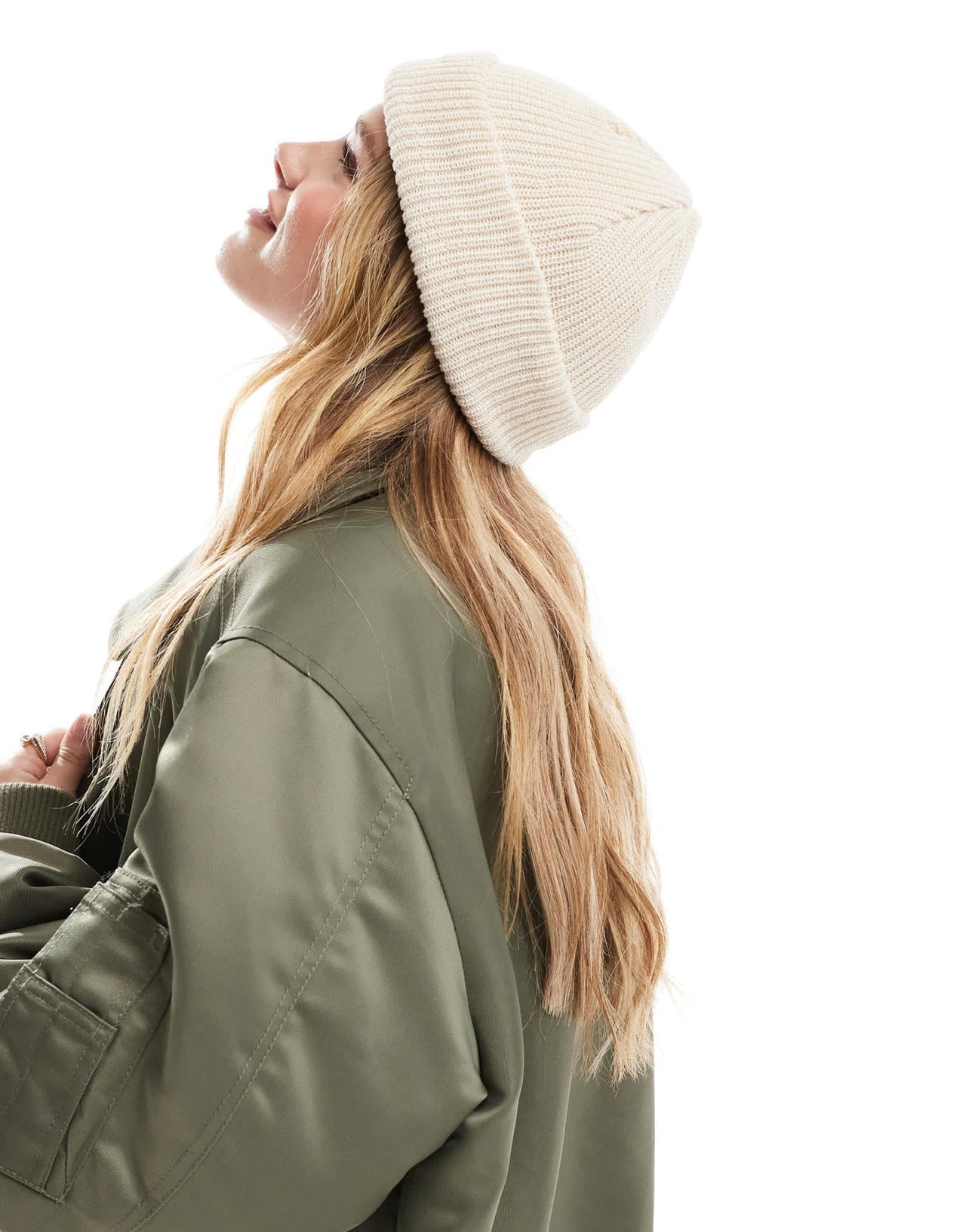 adidas Originals trefoil fisherman beanie in off white - ASOS Sample Sale EU Store