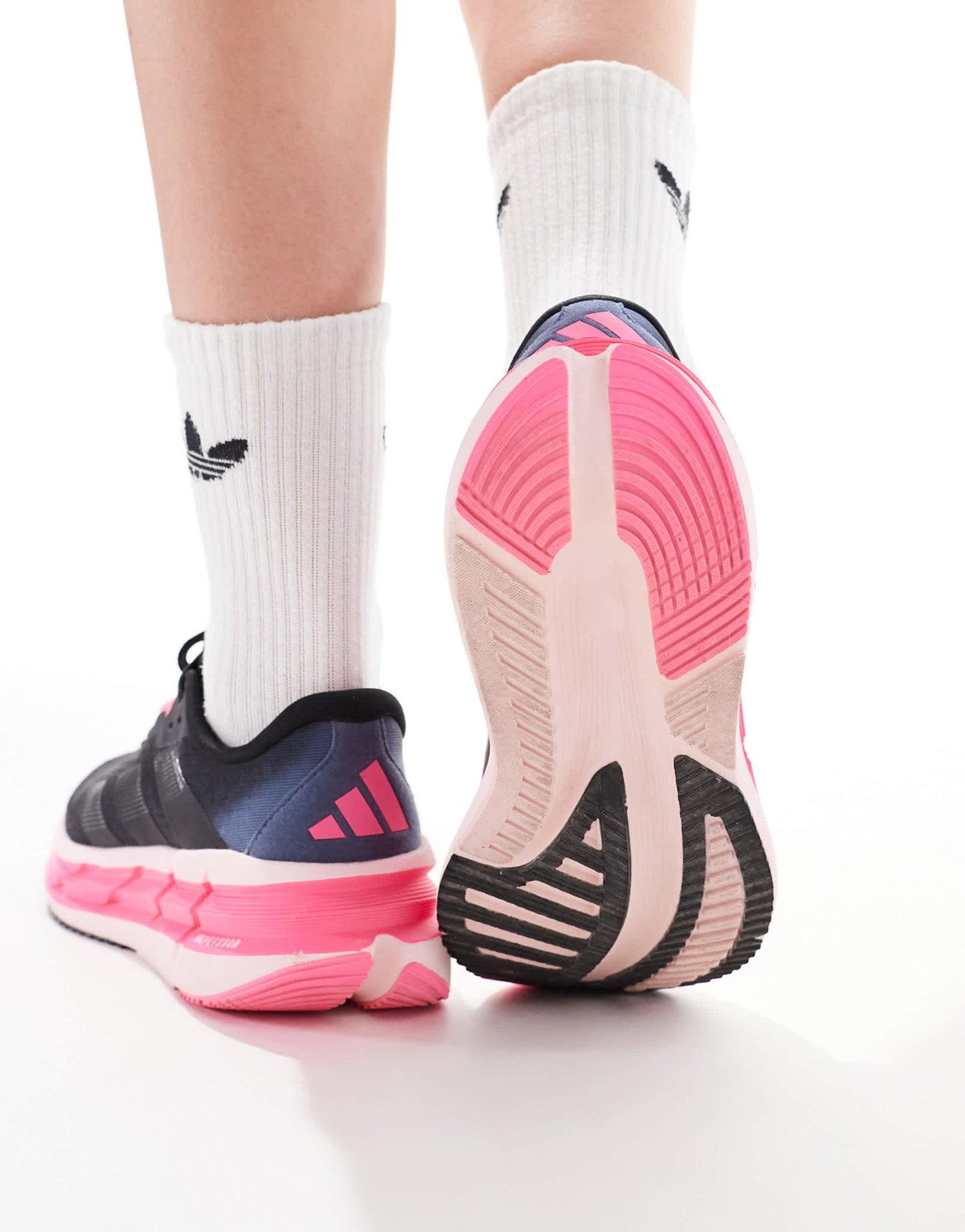 adidas Running Adistar 3 trainers in black and pink - ASOS Sample Sale EU Store