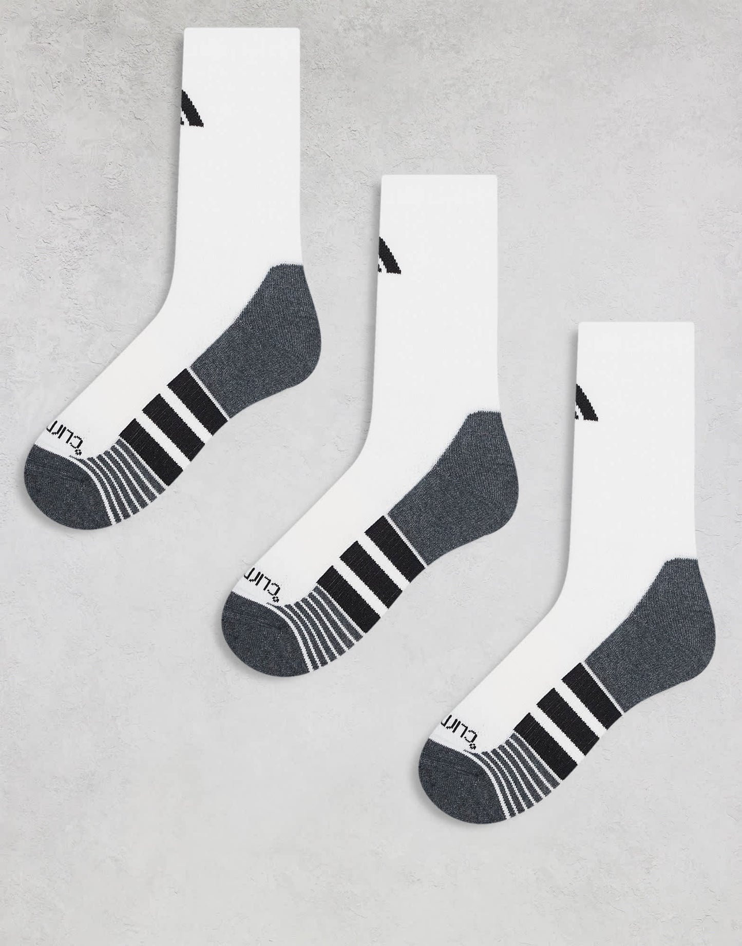 adidas Running crew socks in white and black 3 pack - ASOS Sample Sale EU Store